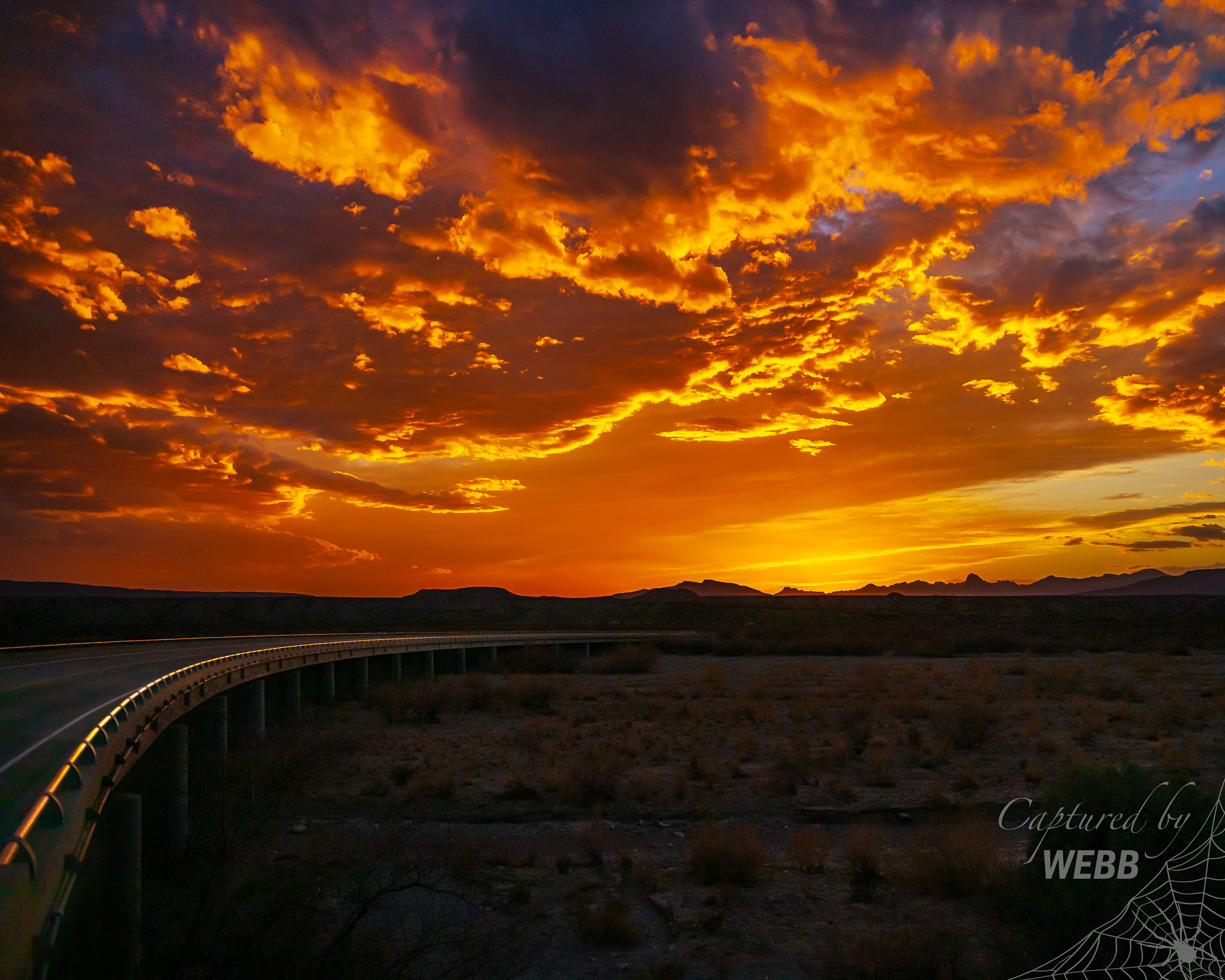Texas Sunset - Big Bend National Park