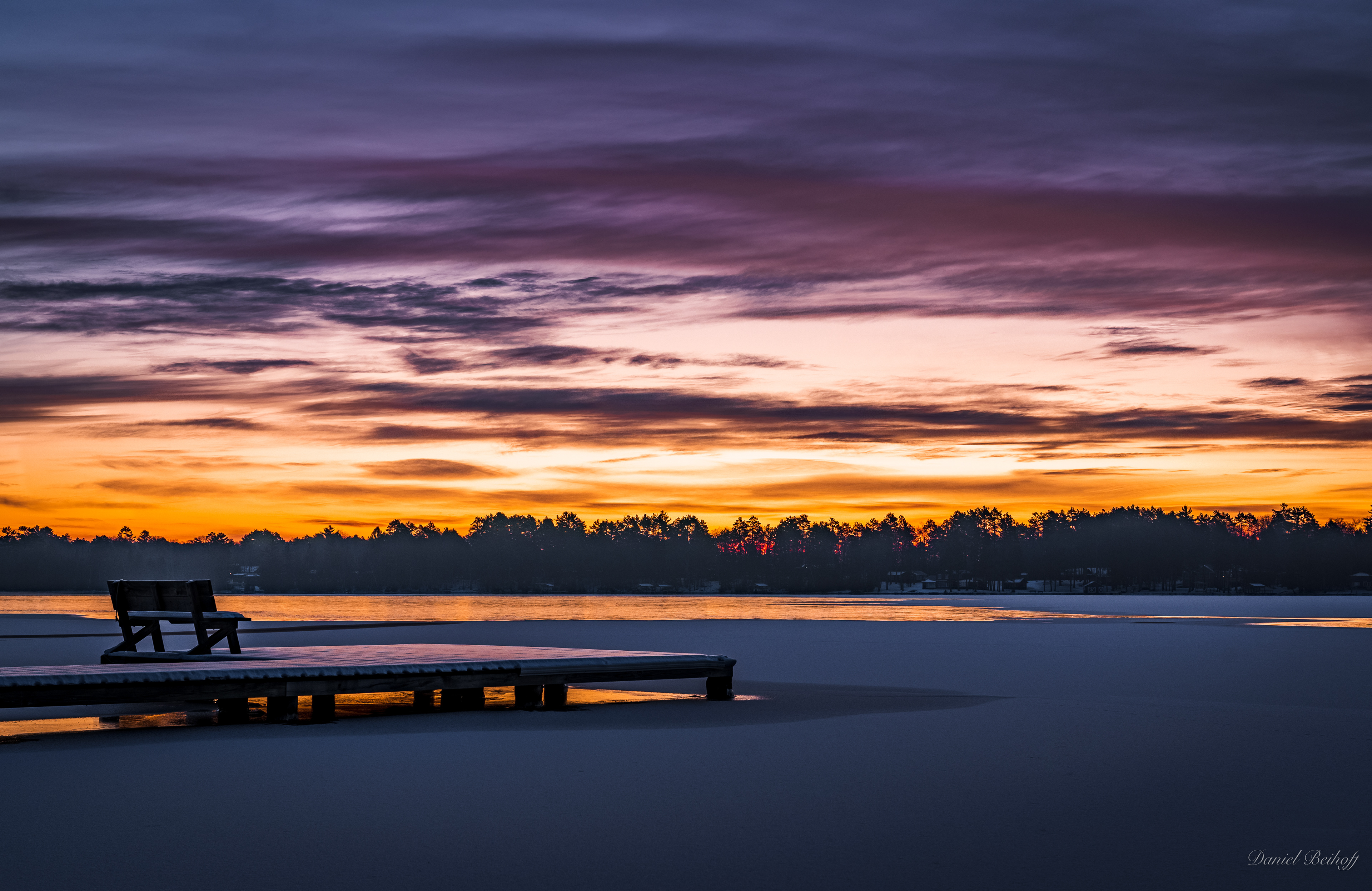 Wisconsin Lake at Sunrise
