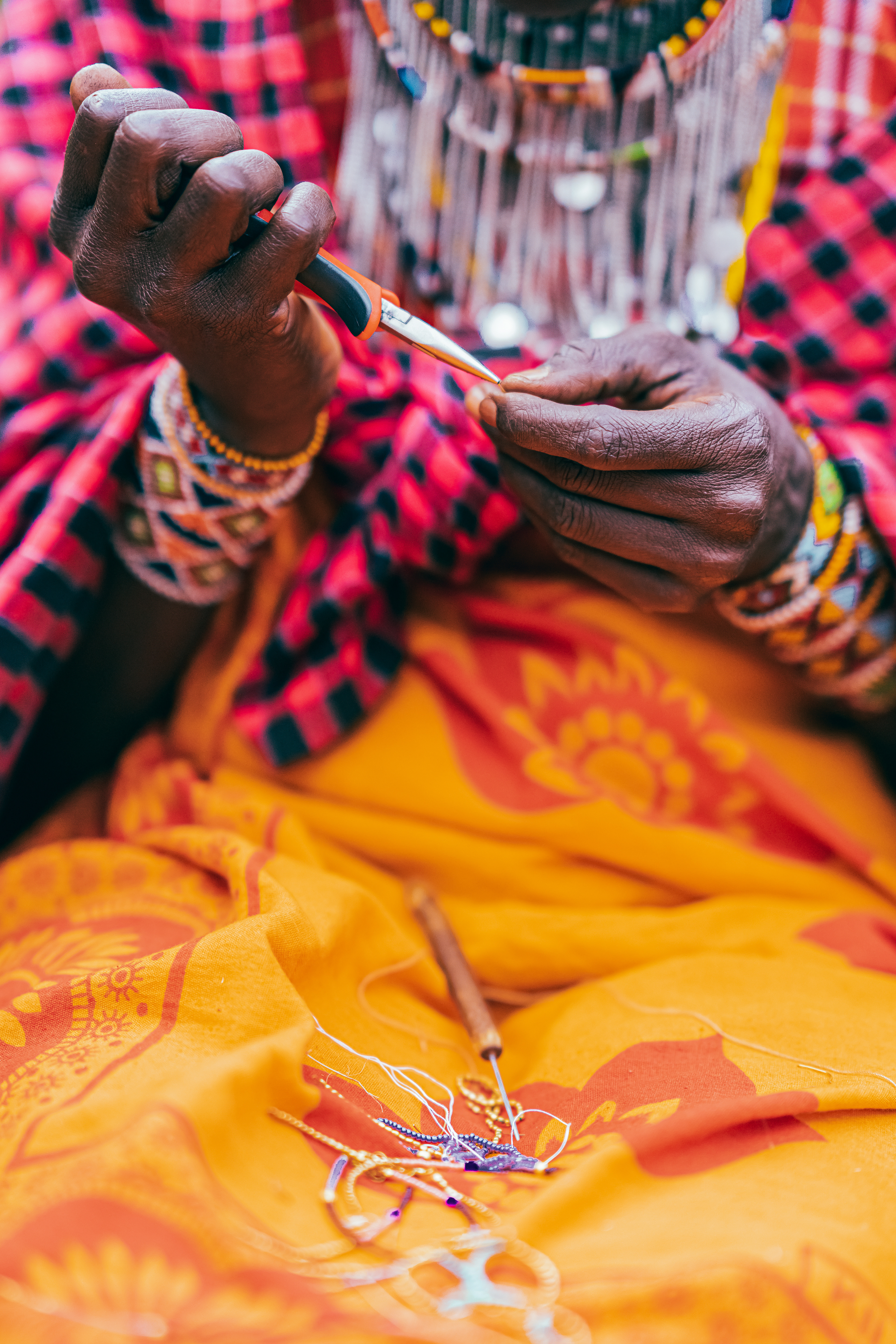 The Bead Ladies, Red Tribe, Kenya | ©JessicaHollis2023