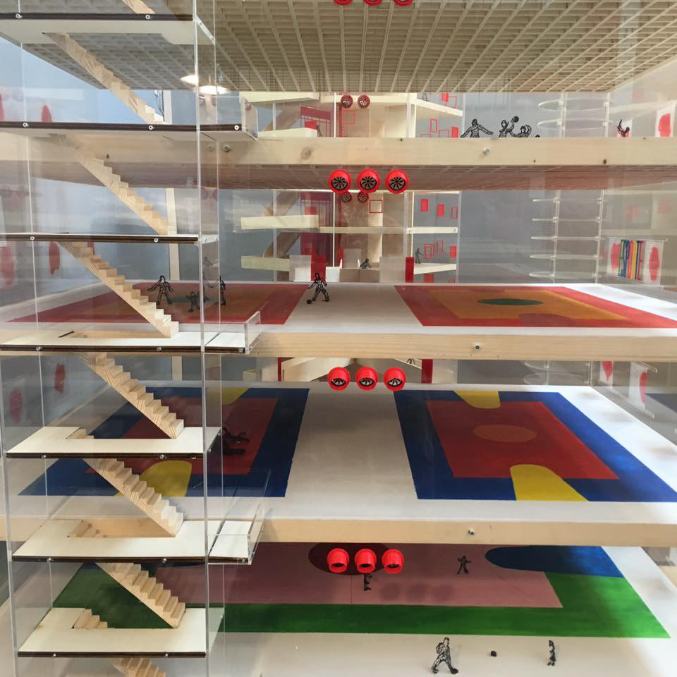 Maquette SESC Pompeia, São Paulo