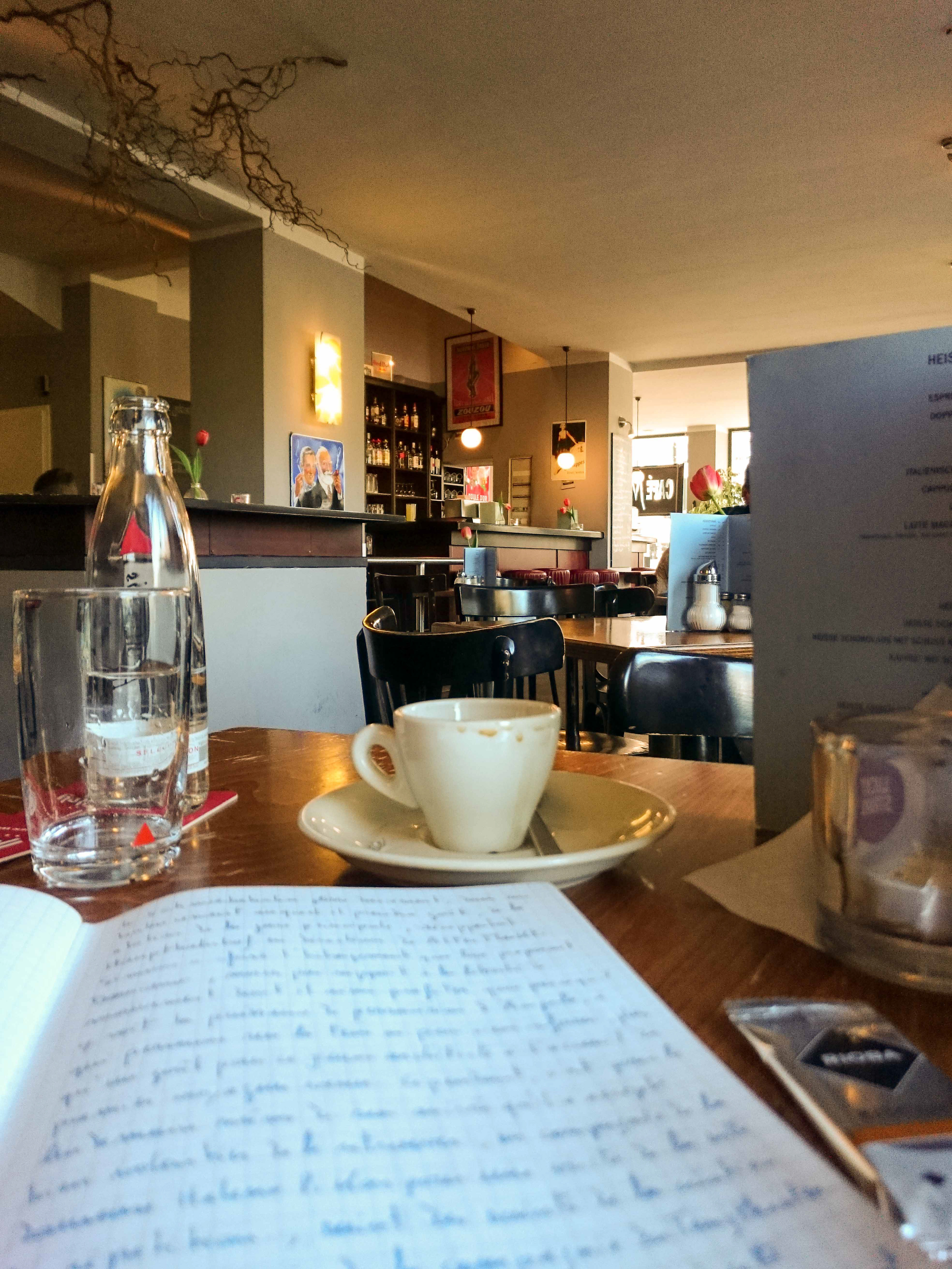Bureau, Café Moritz, Wuppertal, Allemagne-2016-04-21 17.44.24