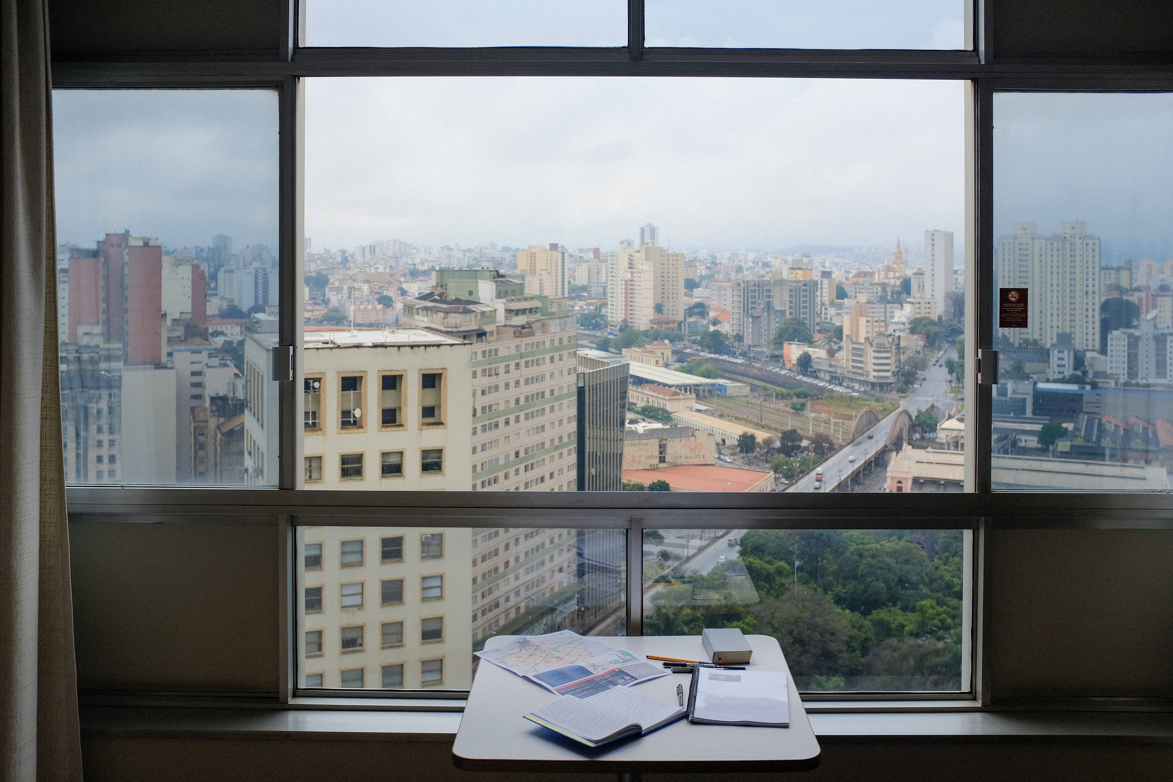 Bureau, Hôtel Othon, Belo Horizonte, Brésil-22018-08-04-08