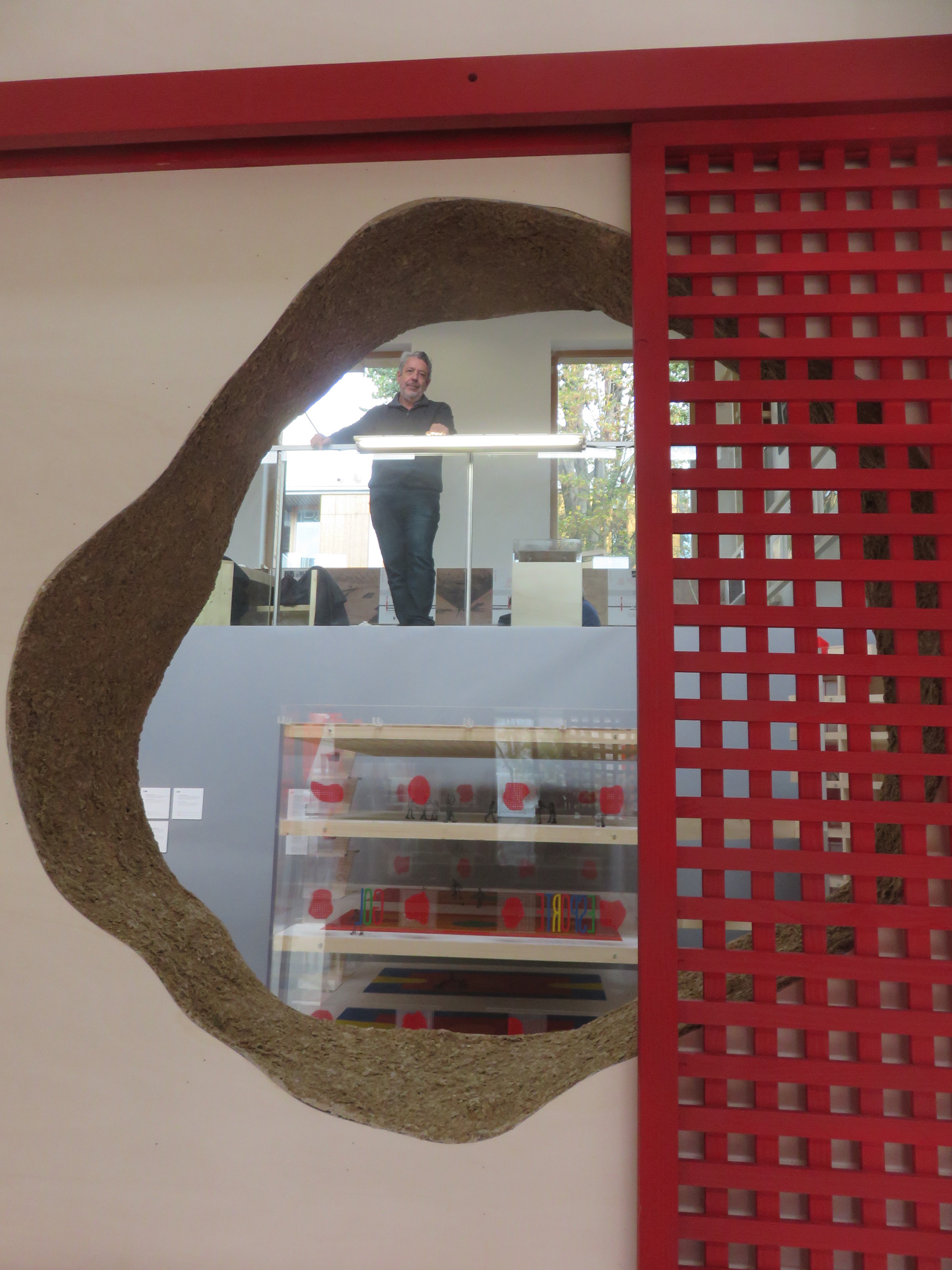 Maquette fenêtre SESC Pompeia, São Paulo