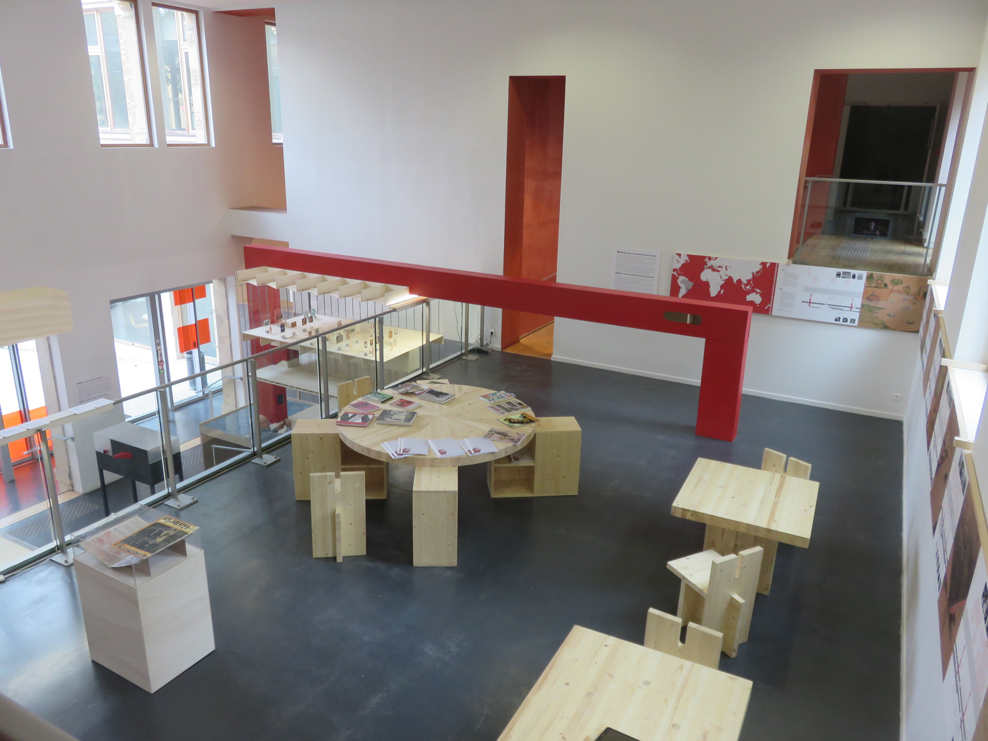 Vue générale mezzanine haute