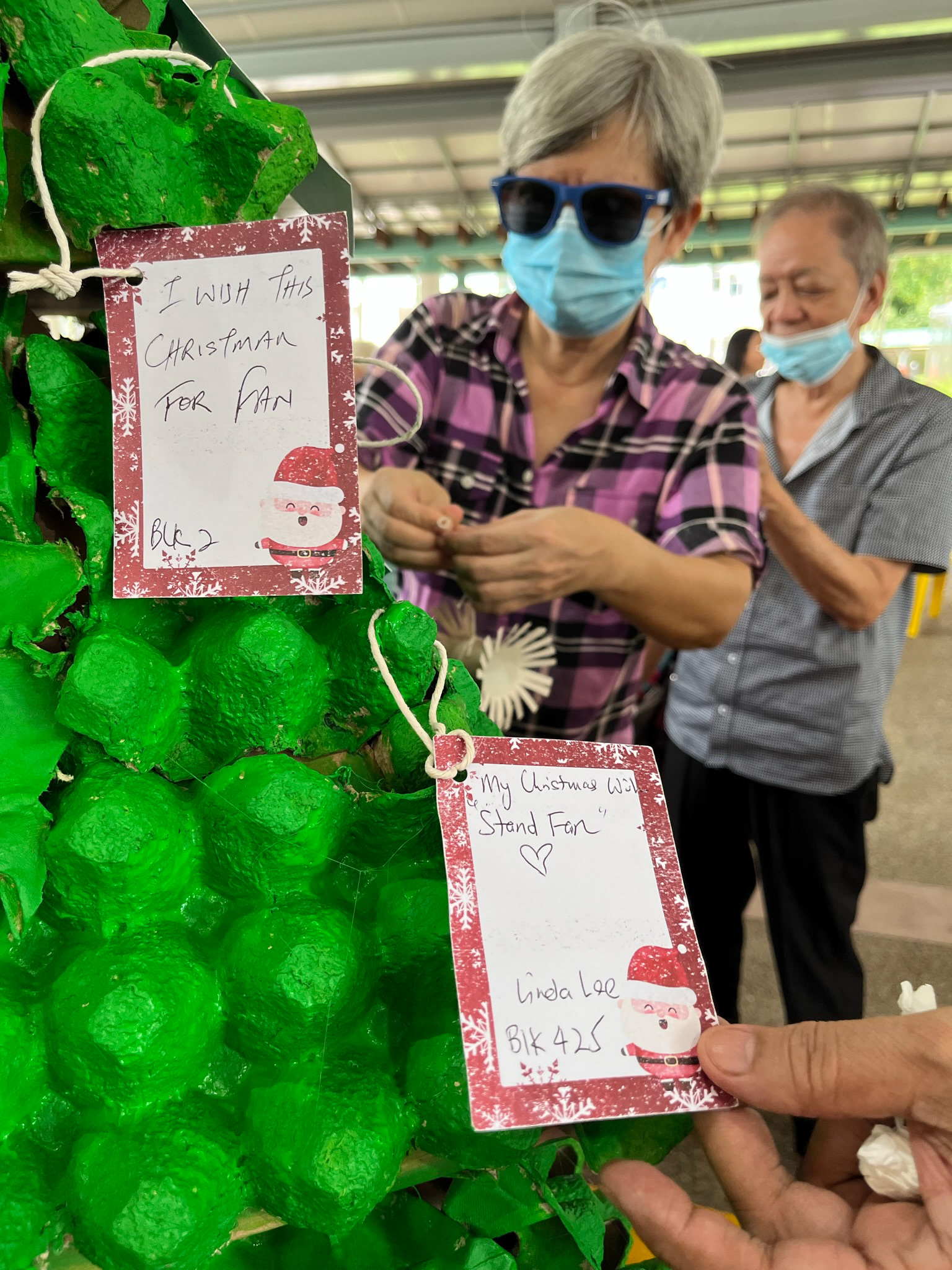 A "Green" Christmas. Closing the loop giving repaired appliances a new life to those who need it most.