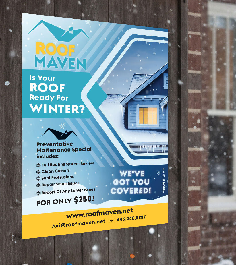 Roof Maven Winter Flyer