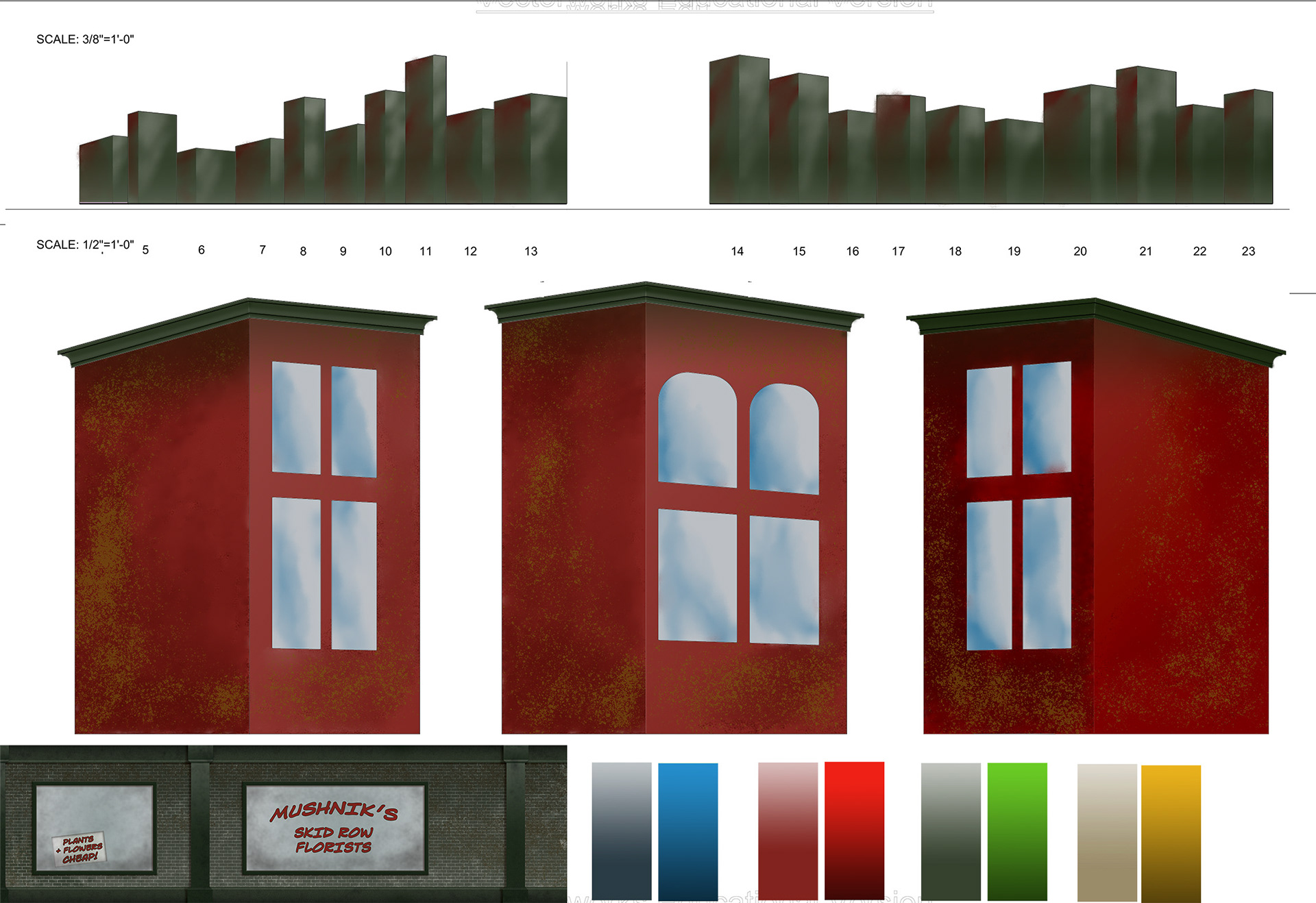 Little Shop of Horrors, Paint Rendering - Photoshop