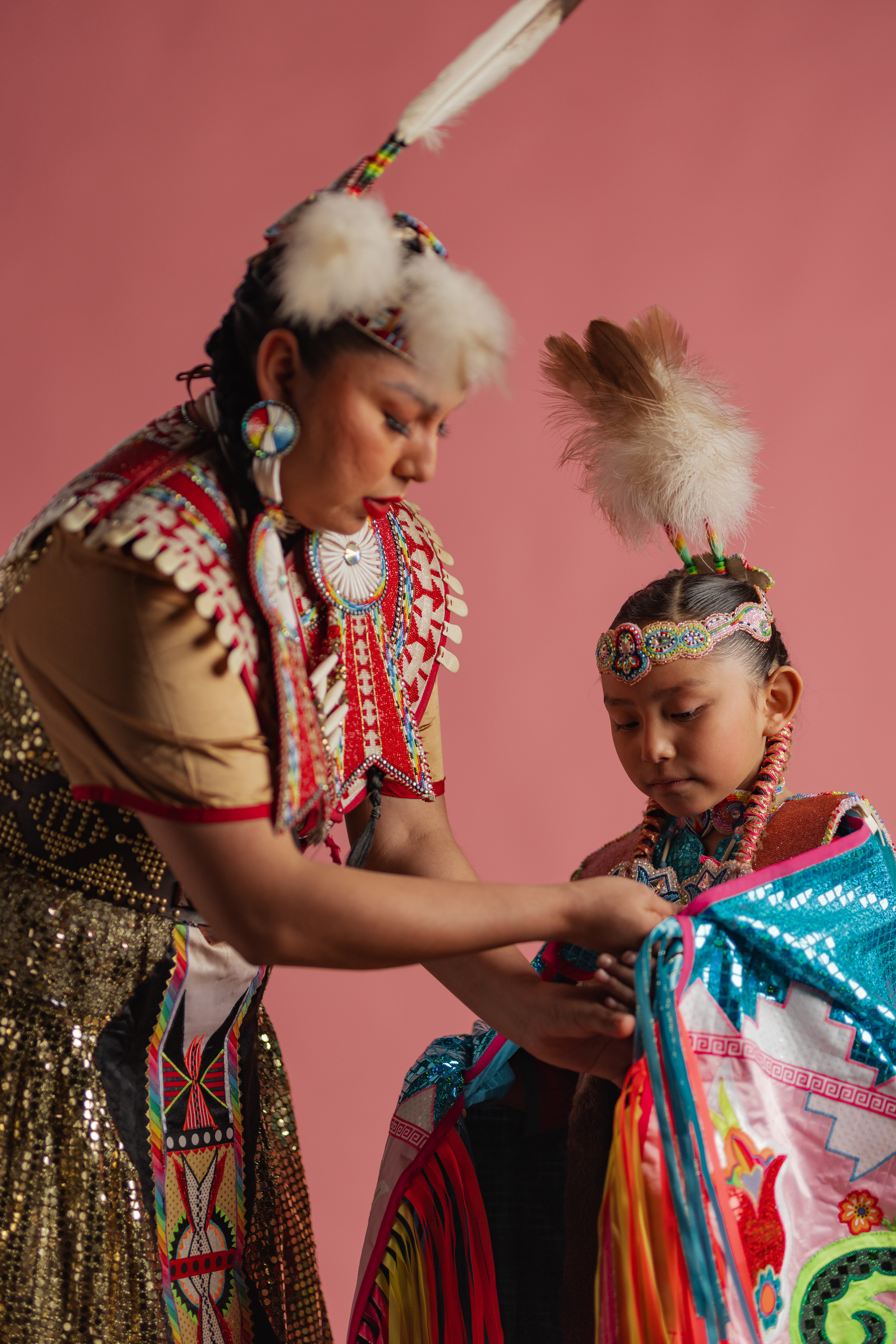 Mother Daughter Duo | Fancy Shawl