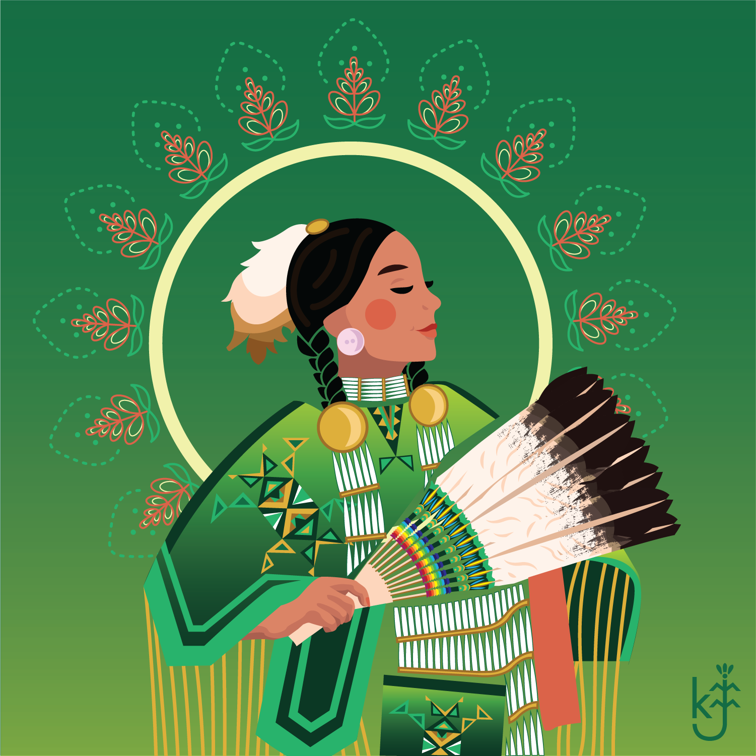 Fringe Buckskin Dancer