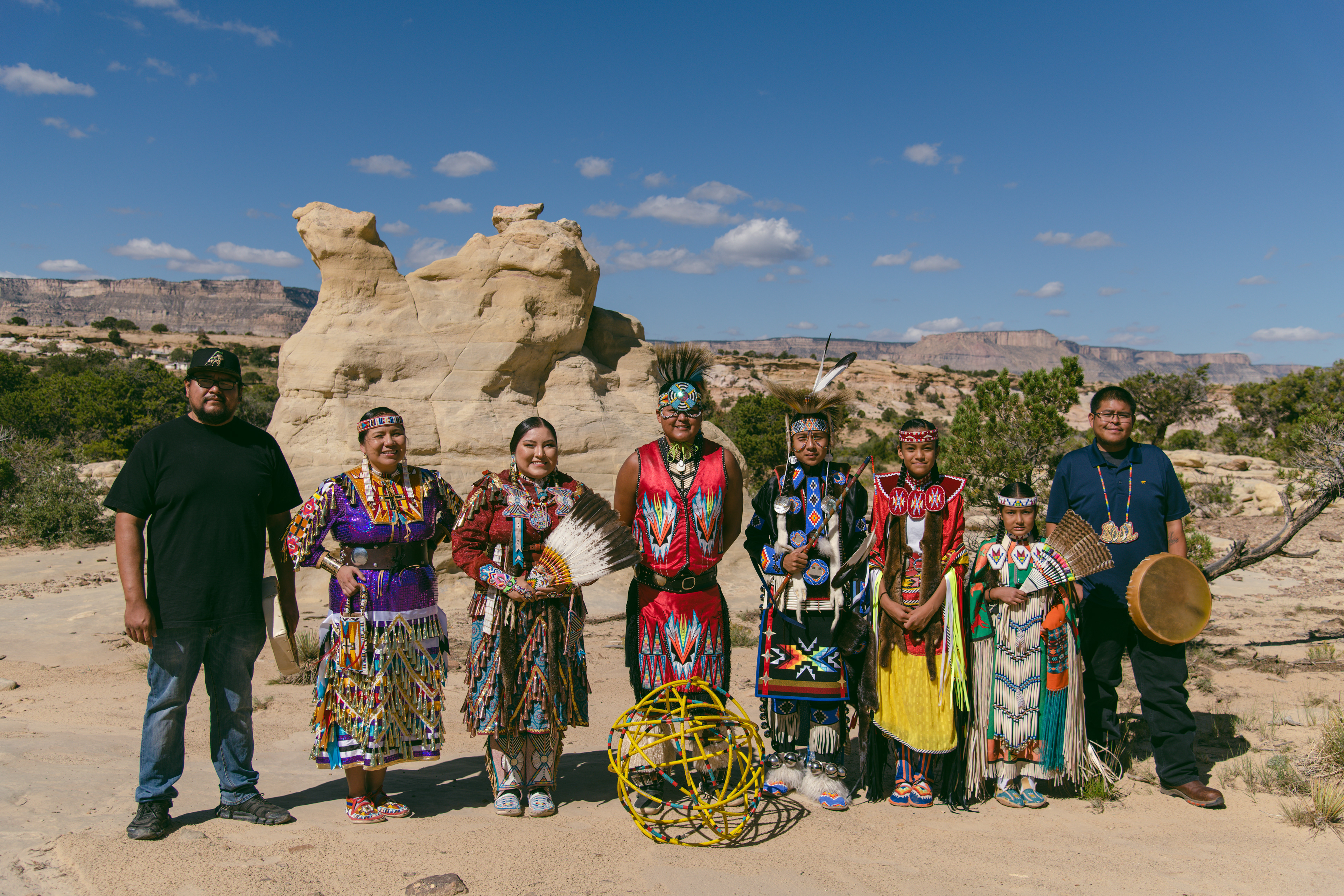 Singers and Dancers at Chilchinbeto, AZ