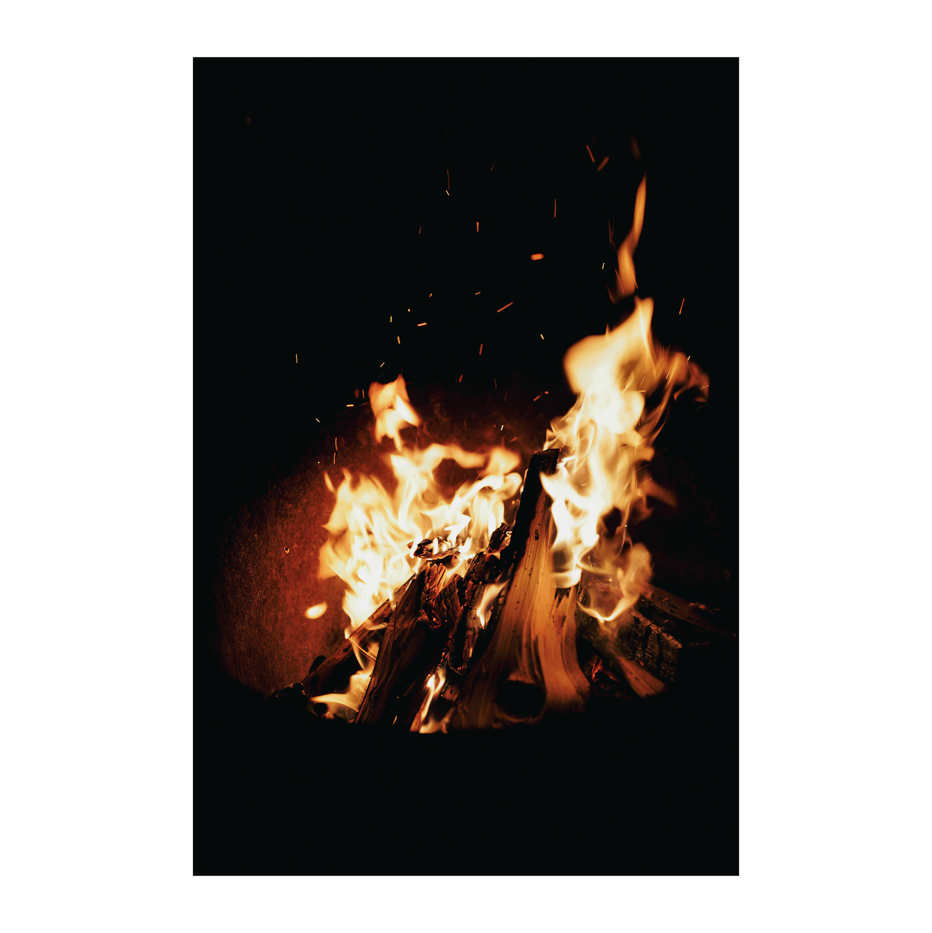 Chased the moon, made fire