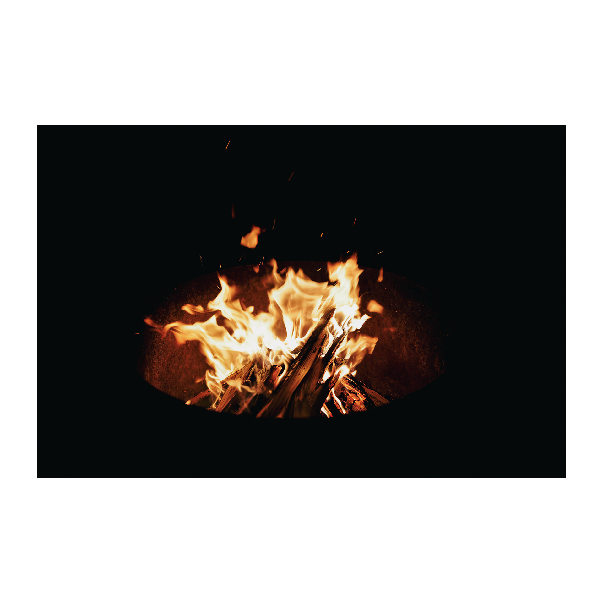 March - freezing evening