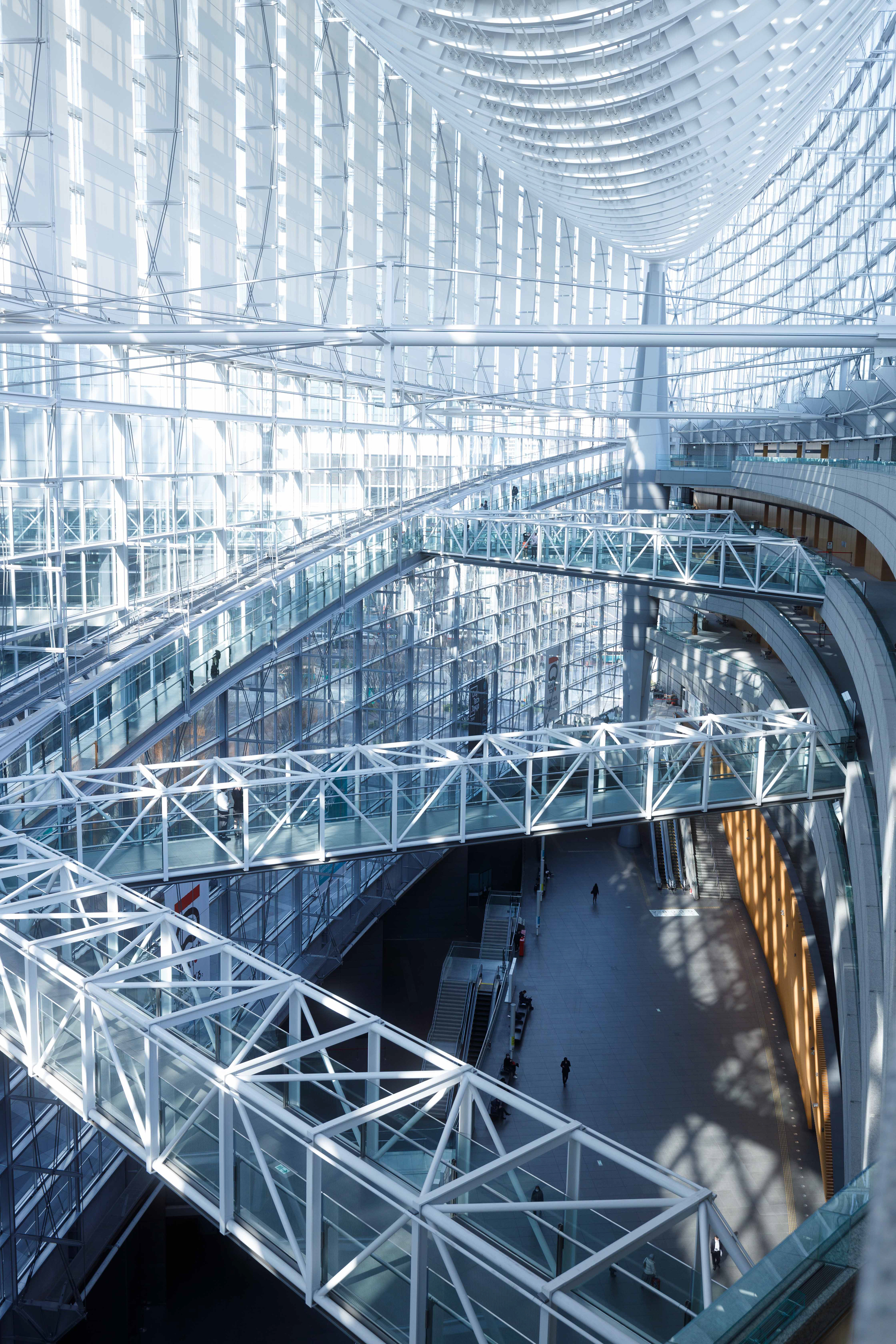 Taken in the Tokyo International Forum.
