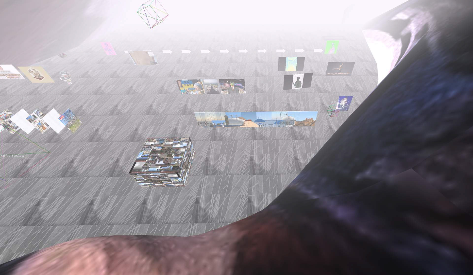 Screenshot of student exhibtions Section C