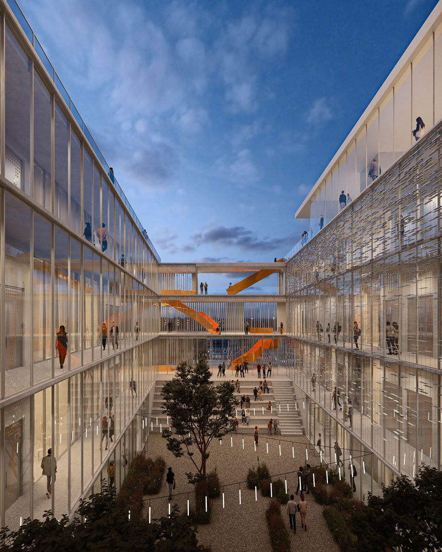 Courtyard: Evening