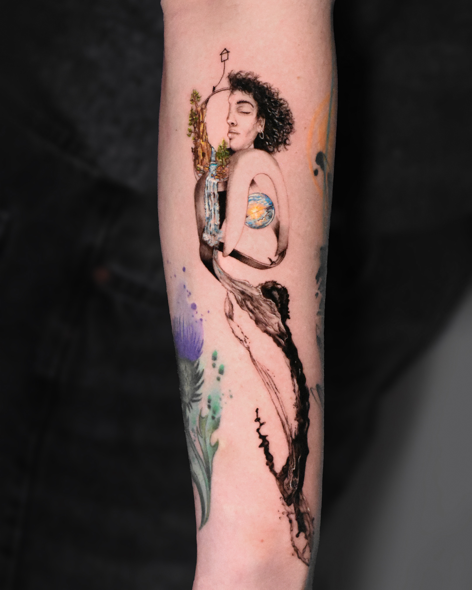Where is my Home? Arm tattoo