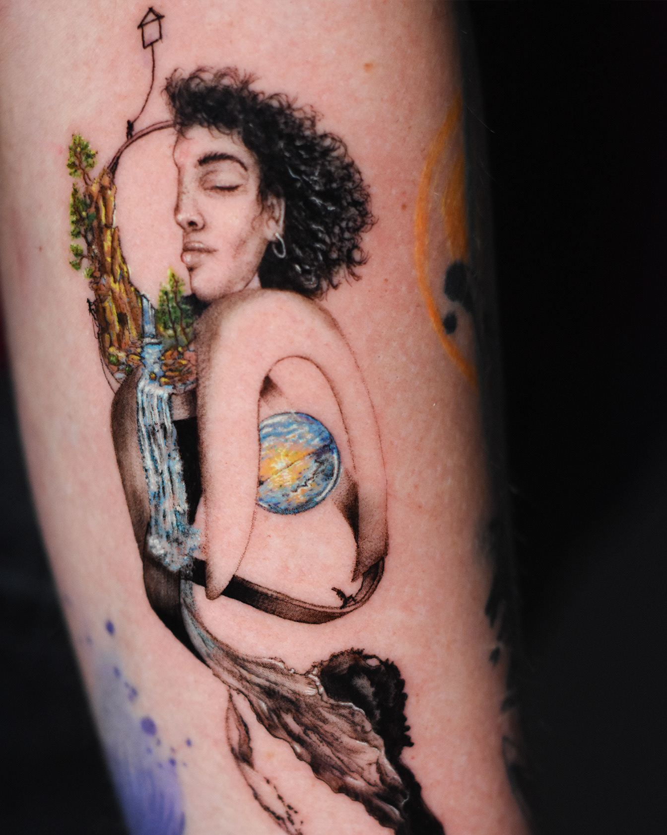 Where is my Home? Arm tattoo Details