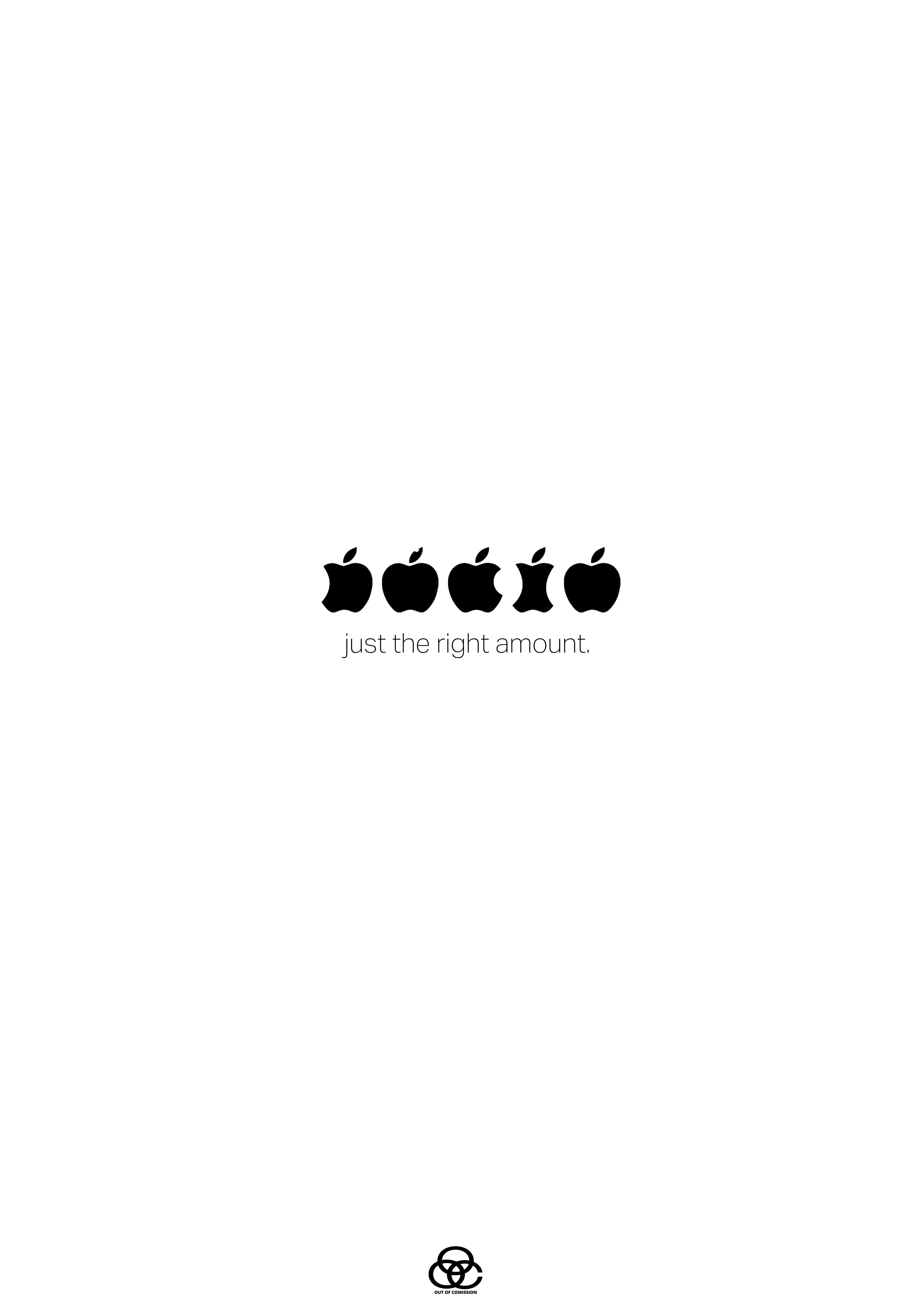 Apple Ad Concept (4500 x 7500px)