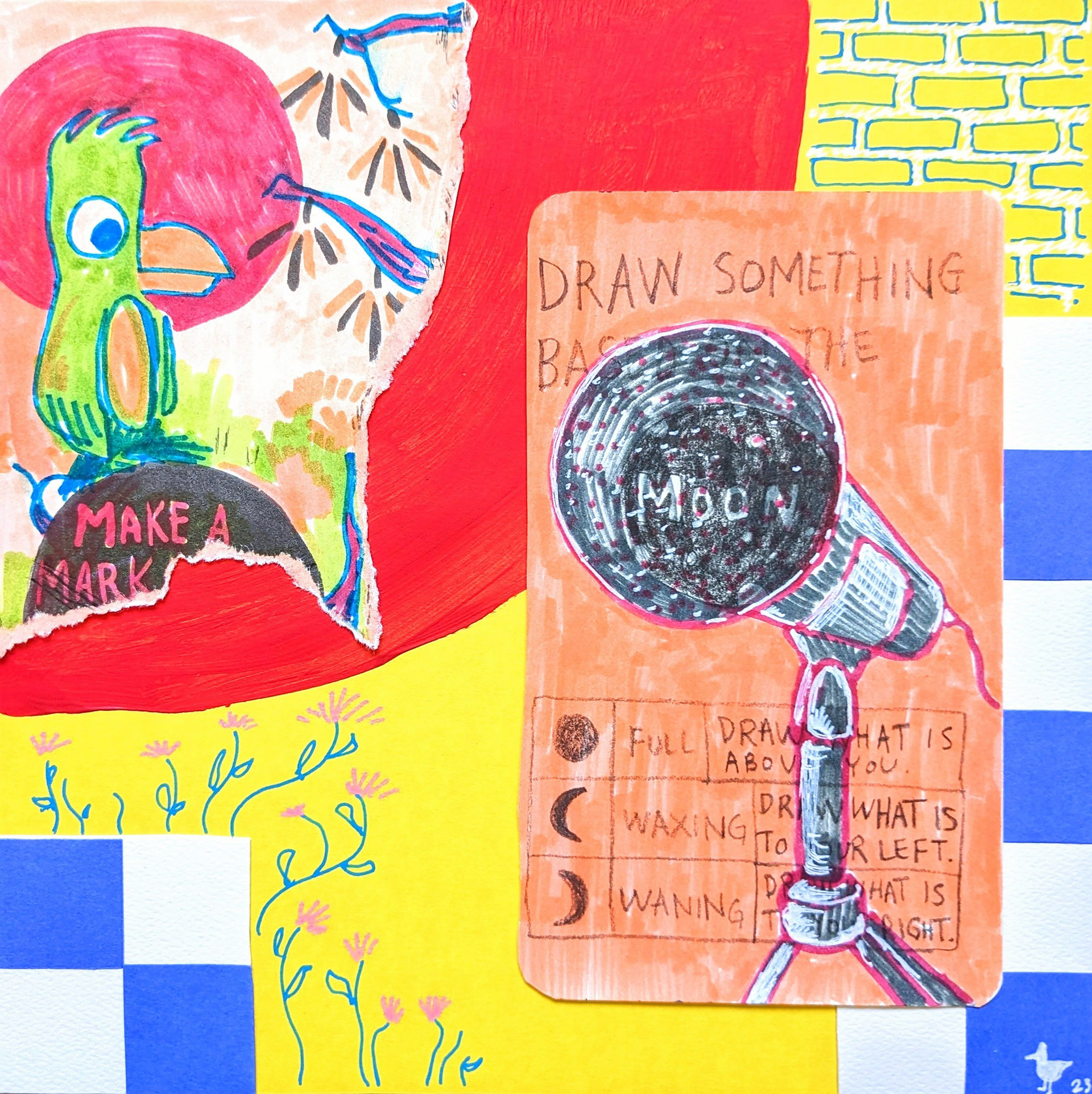 Extreme wreckage of Keri Smith's "Wreck This Journal Everywhere"