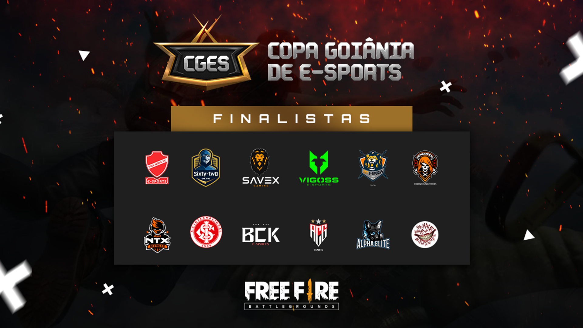 Copa Goiânia de e-Sports terá disputas de Free Fire e Fifa