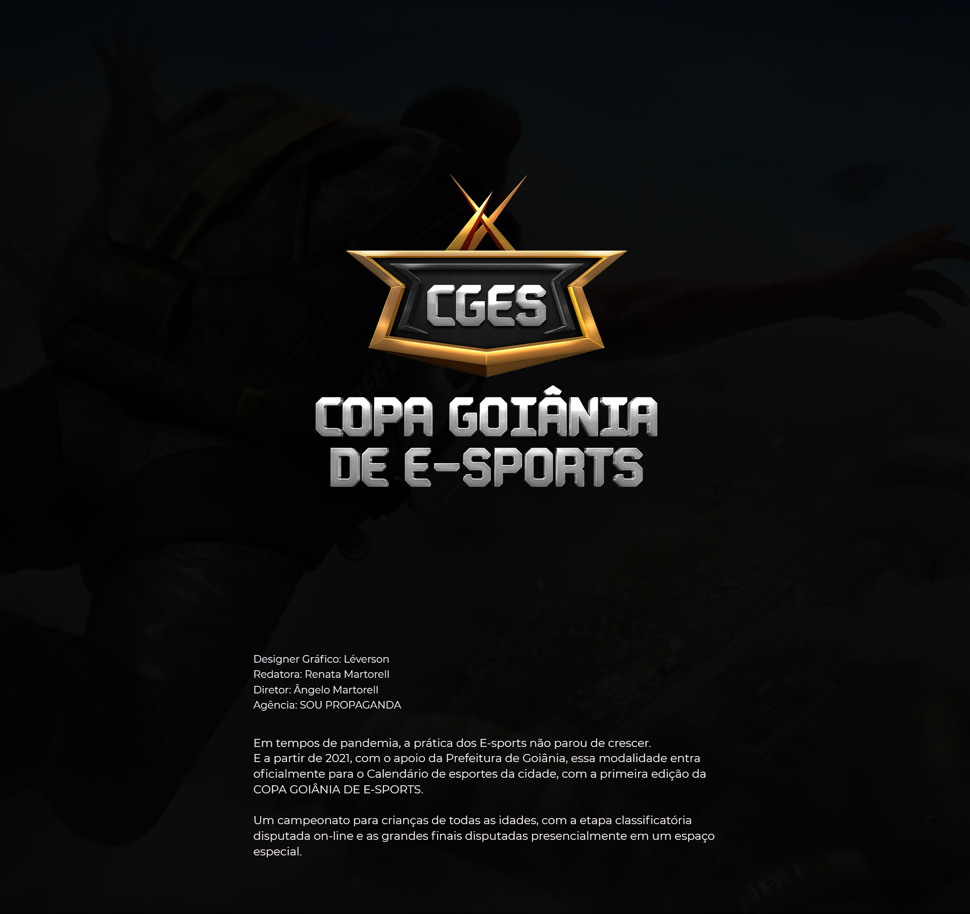 Copa Goiânia de e-Sports terá disputas de Free Fire e Fifa