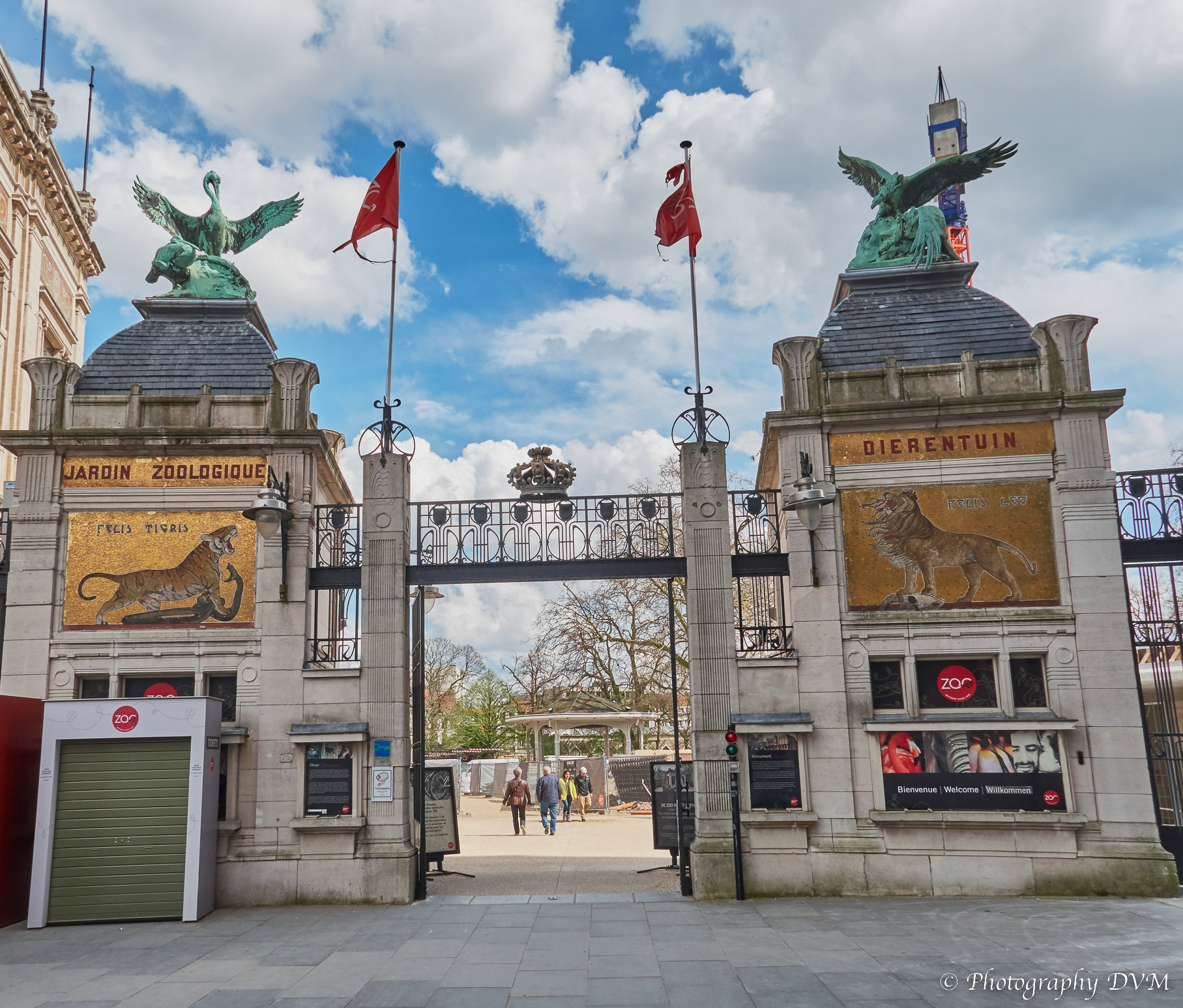 Ingang Antwerpse ZOO - Antwerp ZOO Entrance