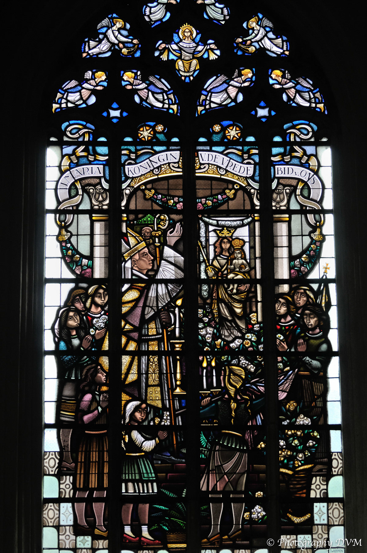 Het Mariaraam door Jan Willemen - The Maria window by Jan Willemen