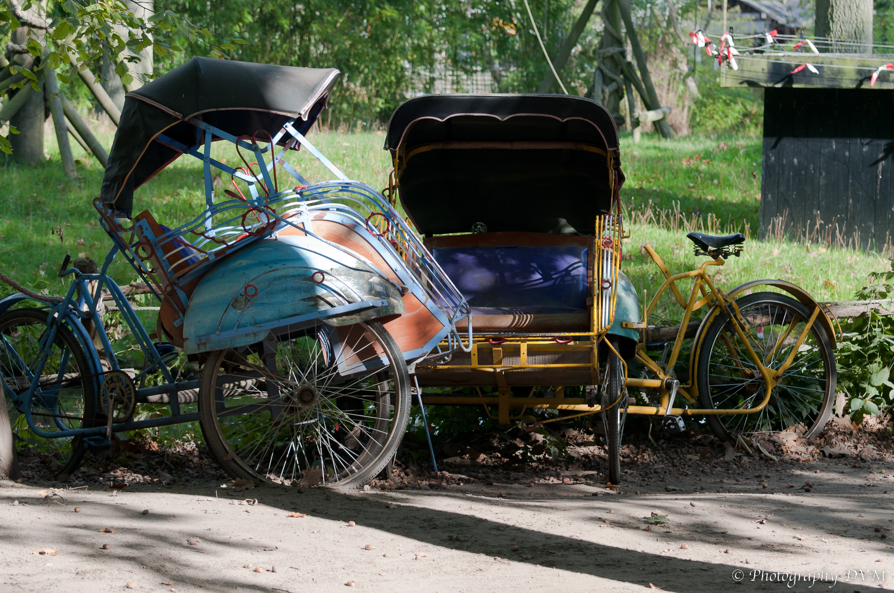 Riksja's - Cycle rickshaws