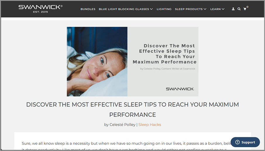 The most effective sleep tips.