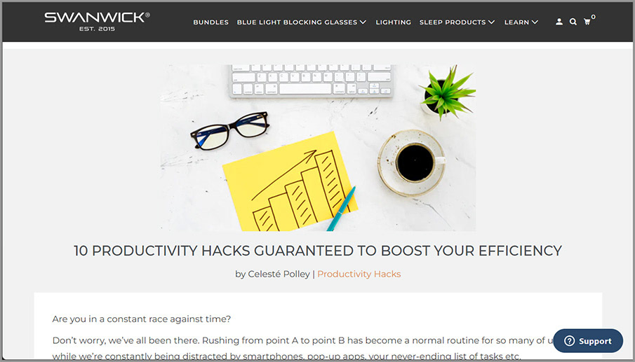 Productivity hacks to boost efficiency.