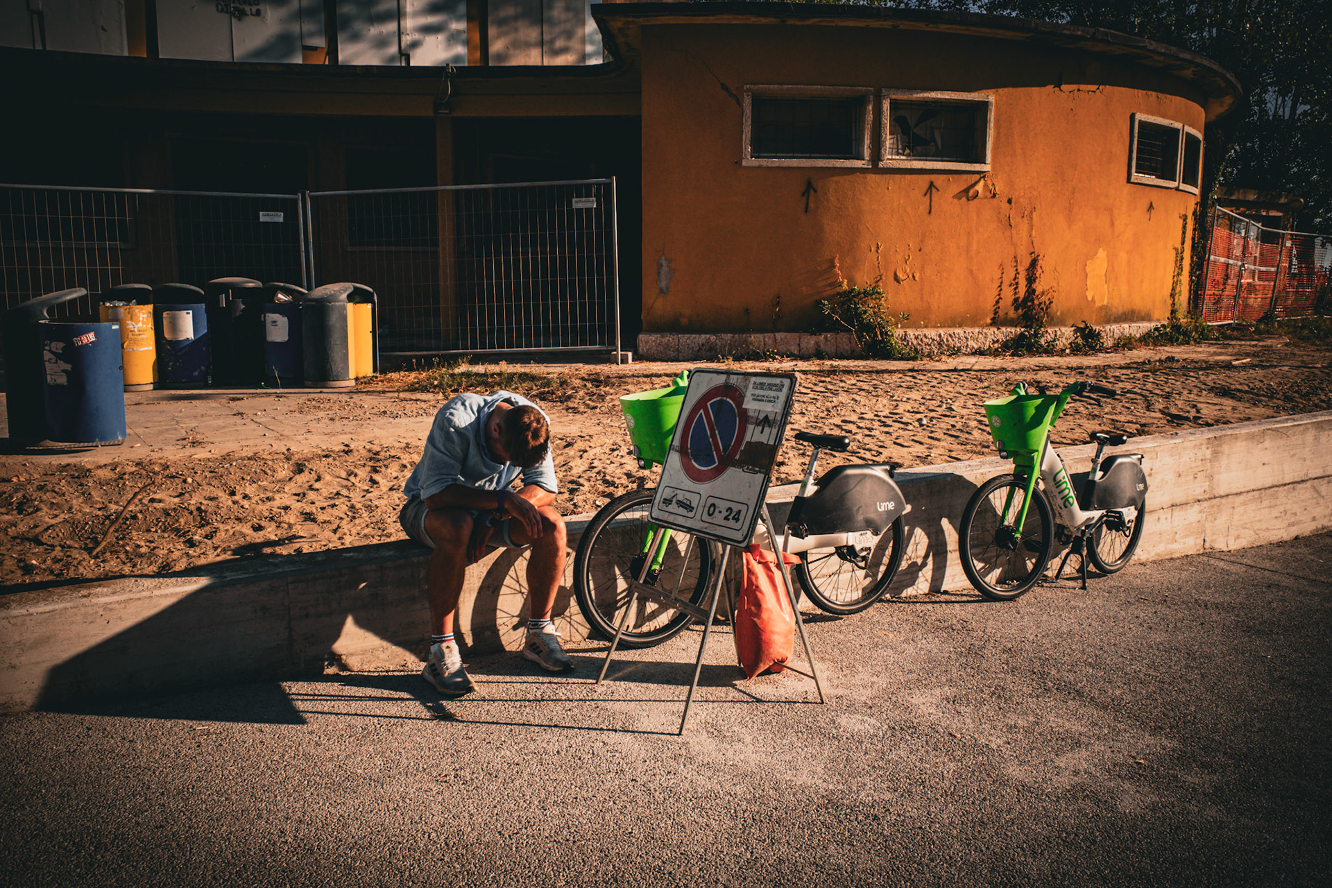 No parking, no escape