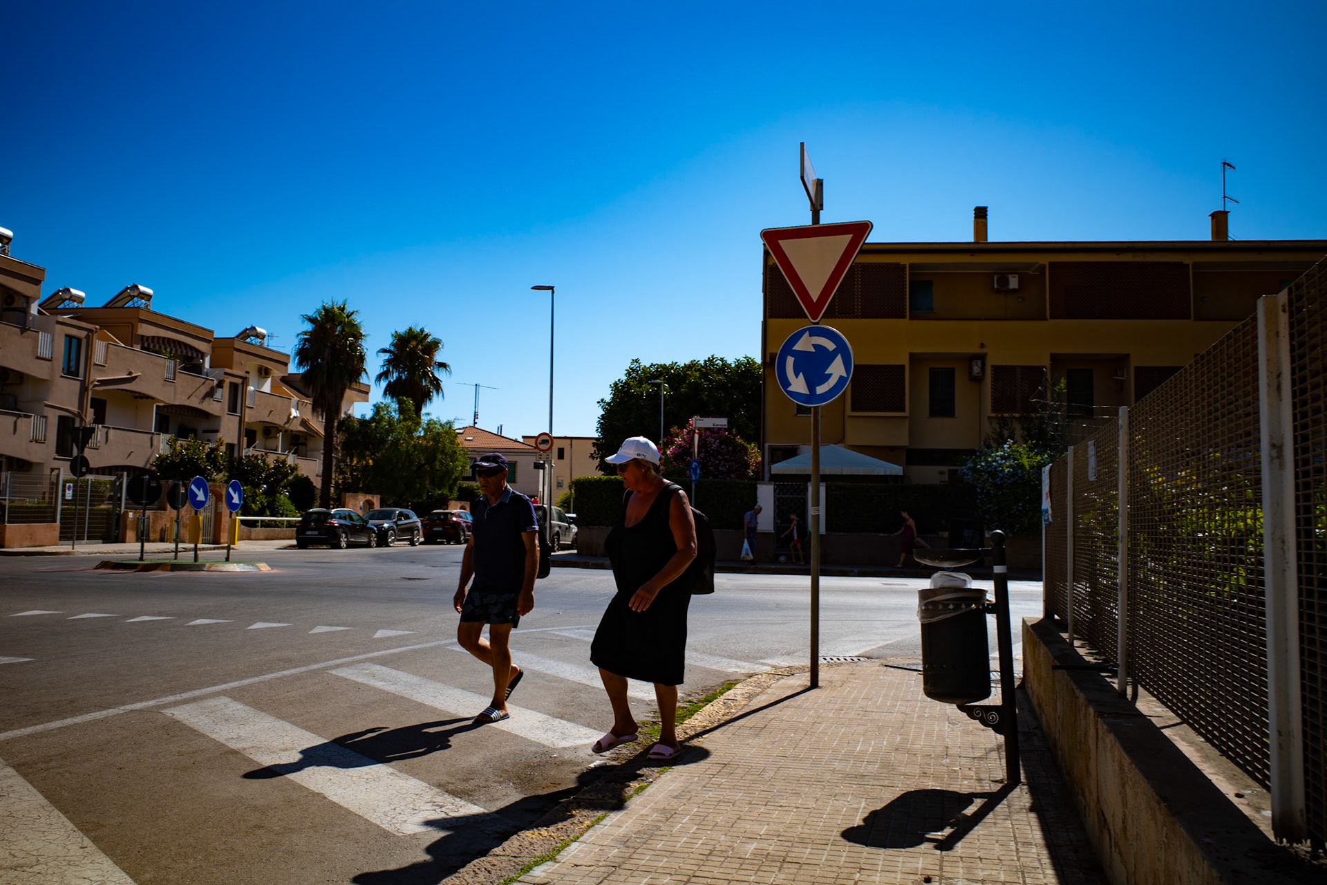 When the afternoon slows the world