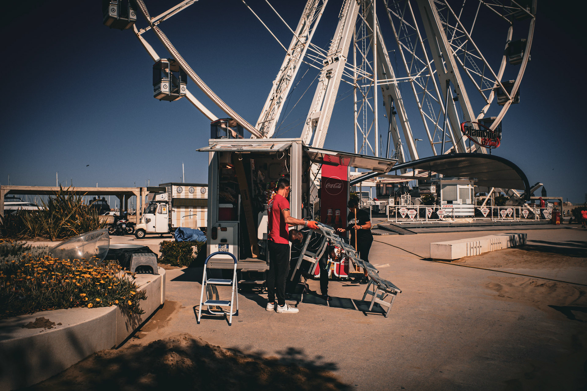 Before the sky turns