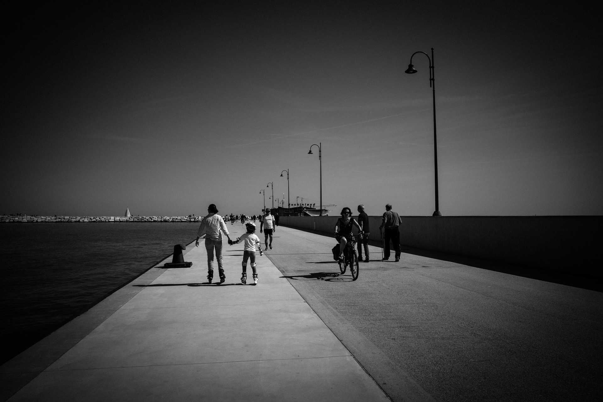 Beyond time, hand in hand