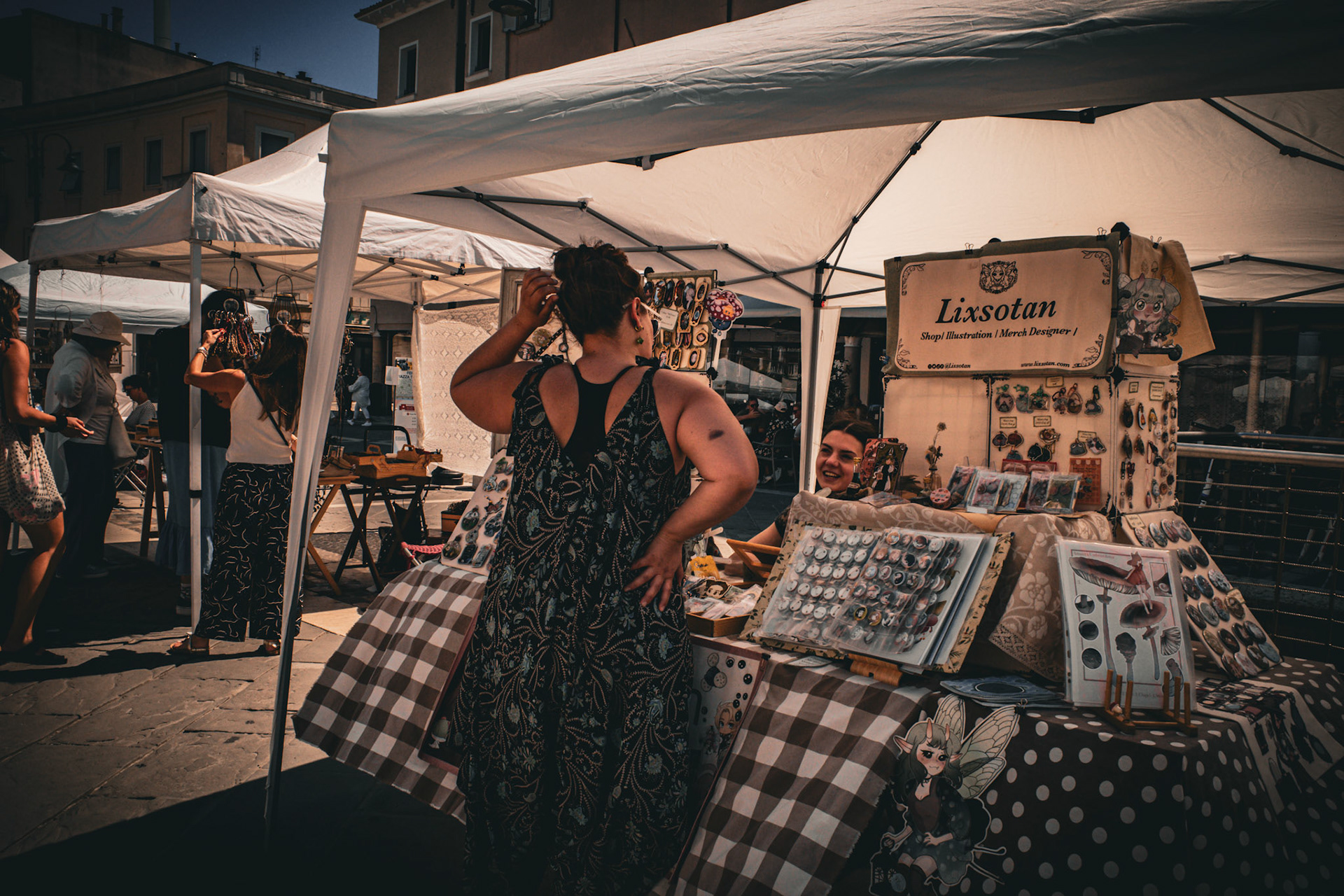 Summer trinkets and fleeting smiles