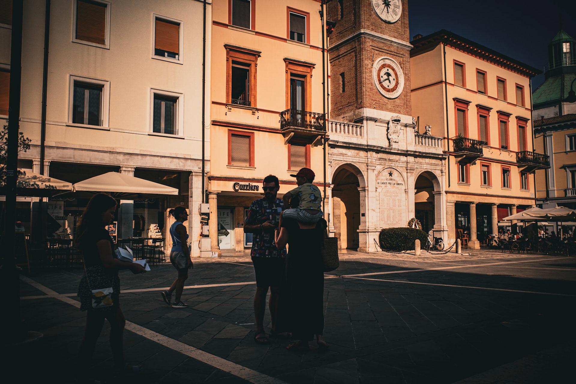 The hour of soft gold