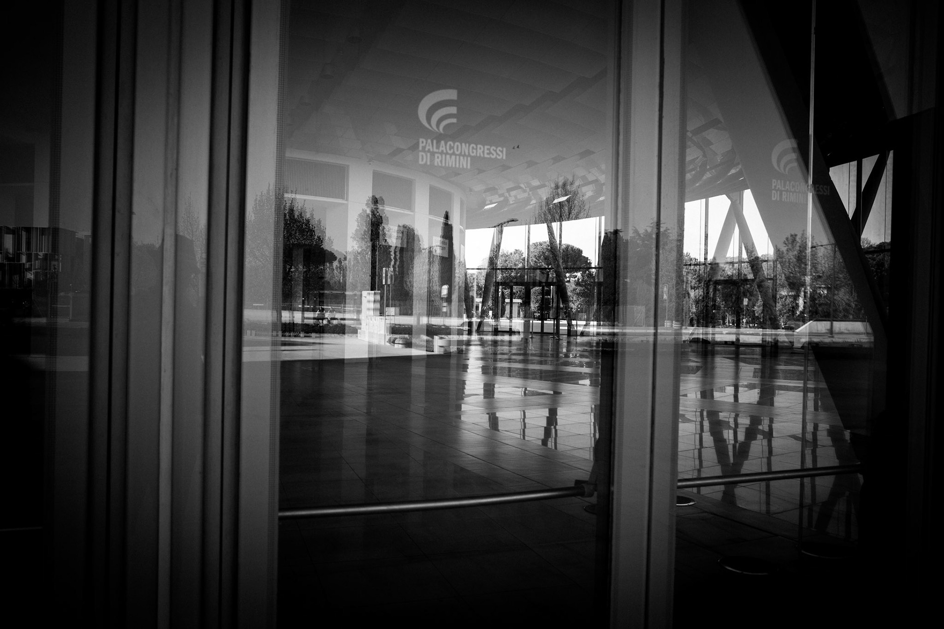 Reflections in glass