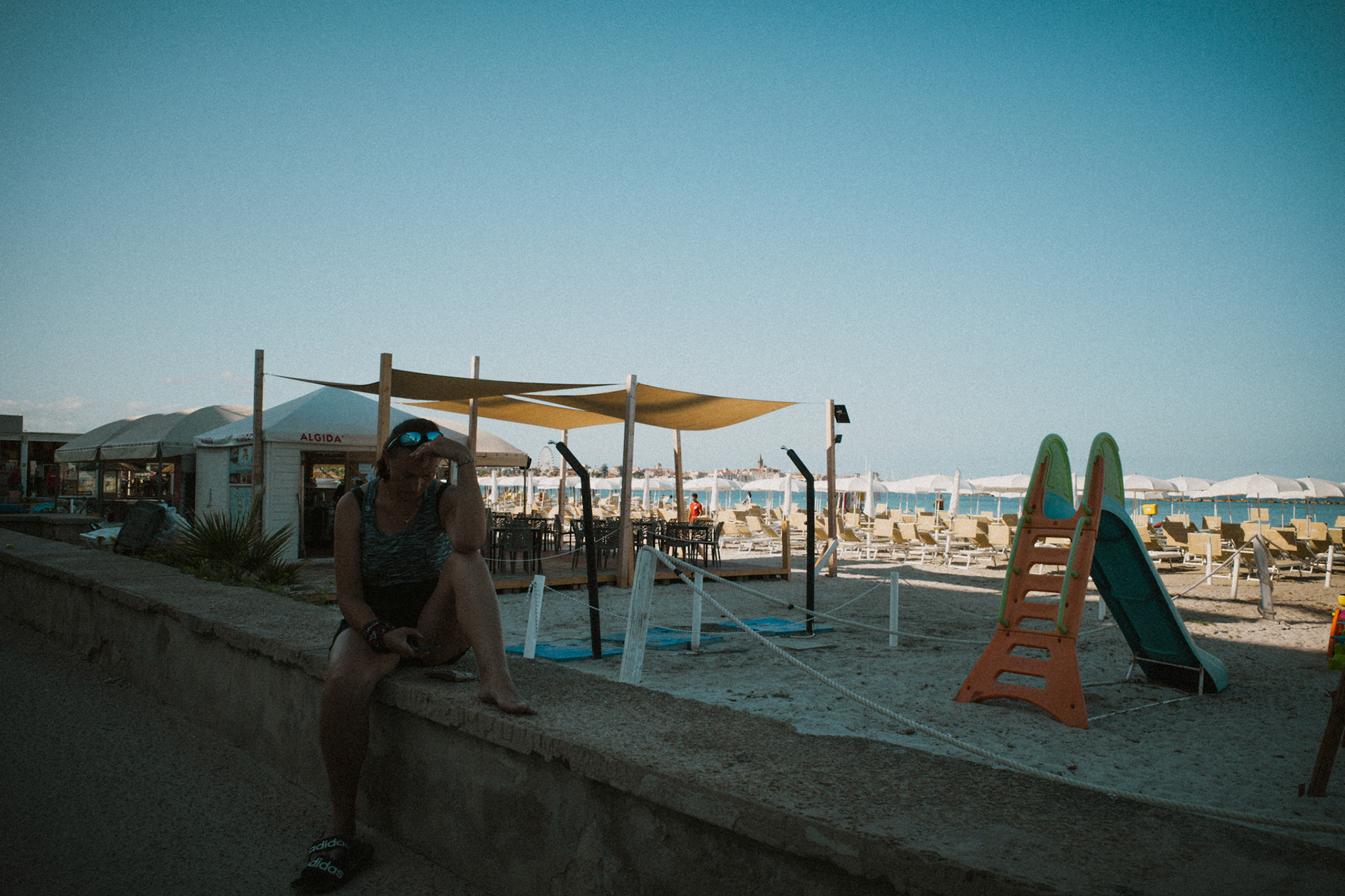 Between the sun and the silence