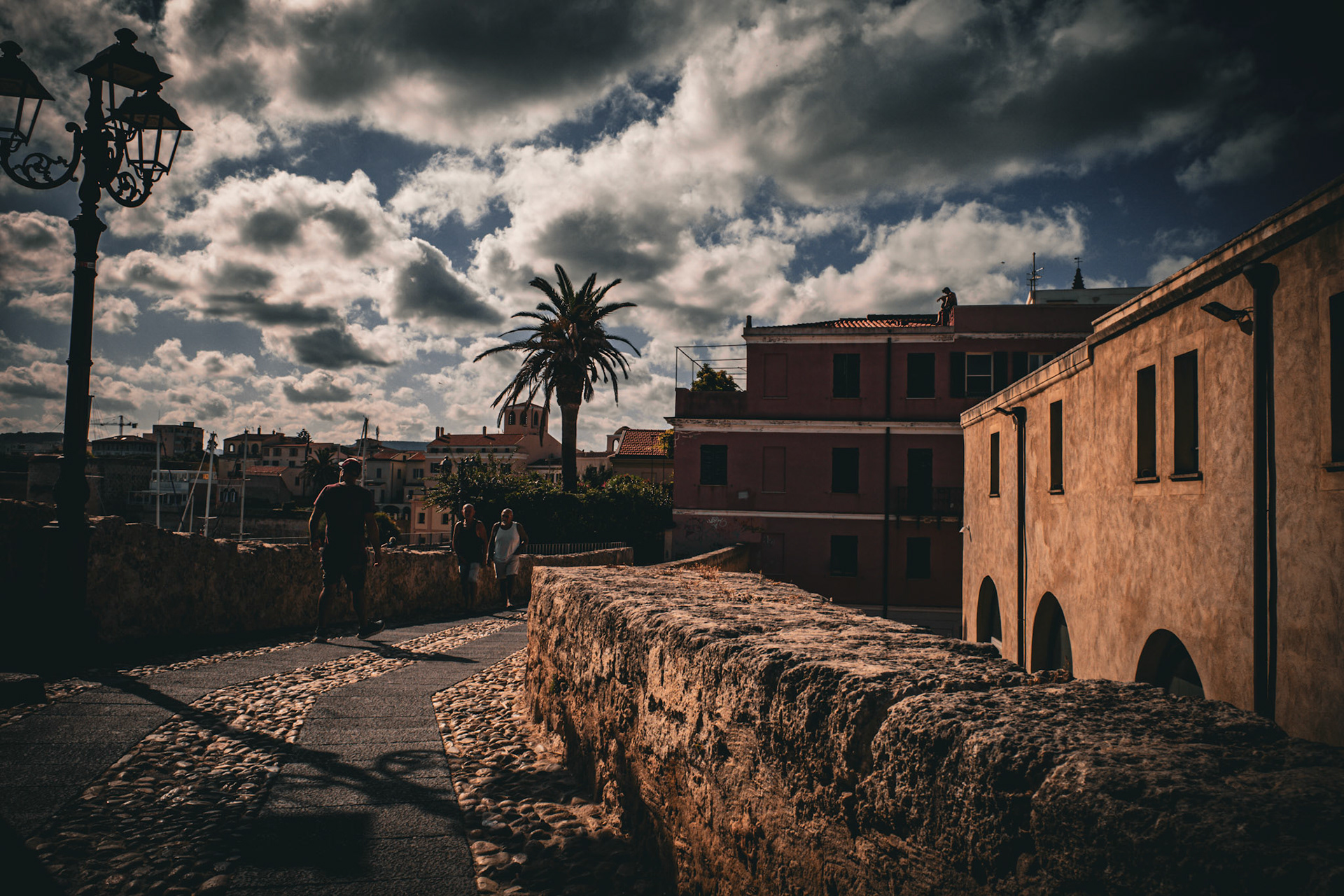 The last warmth before the storm