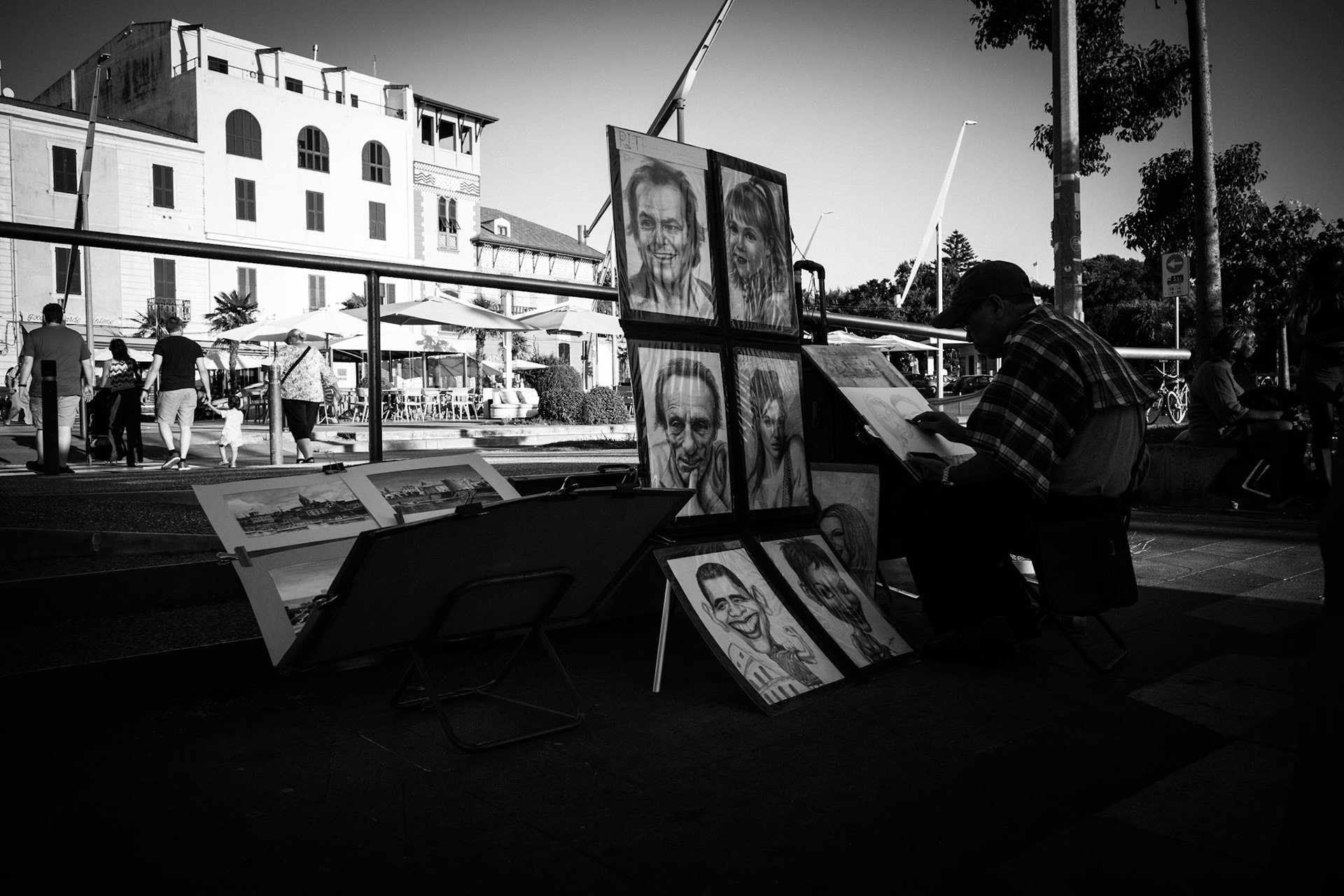 He draws what time forgets