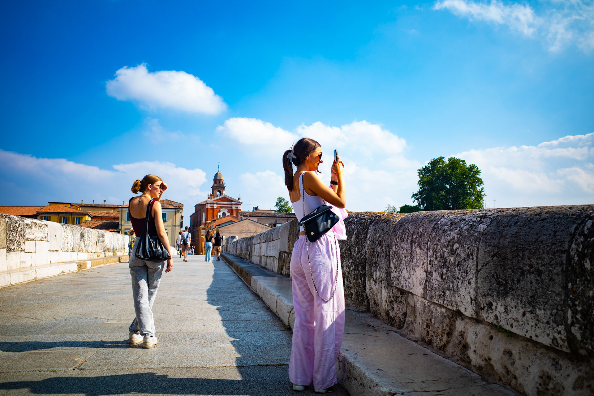 Where the sky begins again