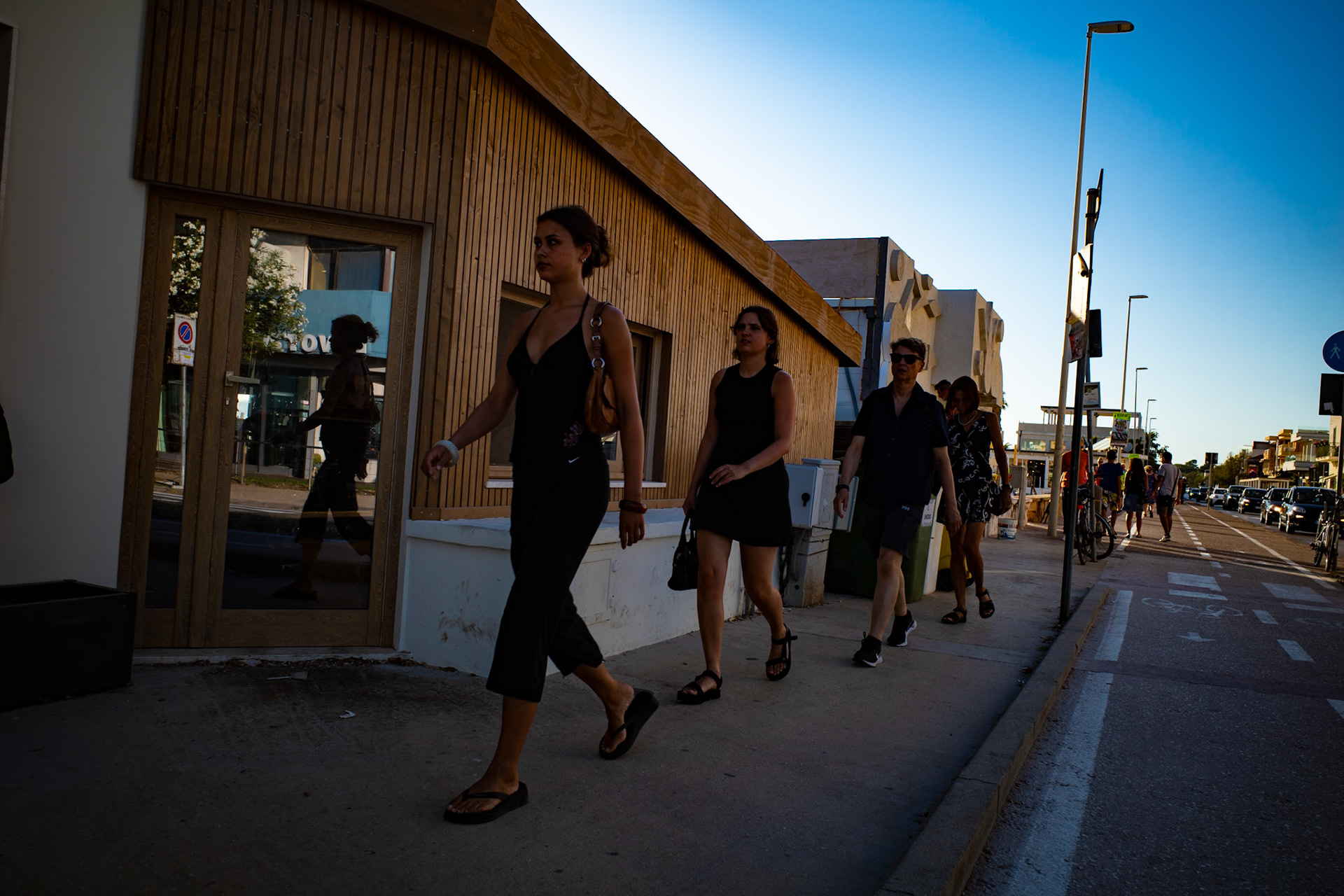 Shadows walk in style