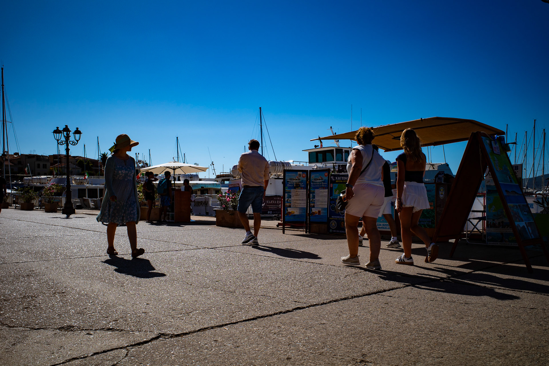 Beneath the salt-blue sky