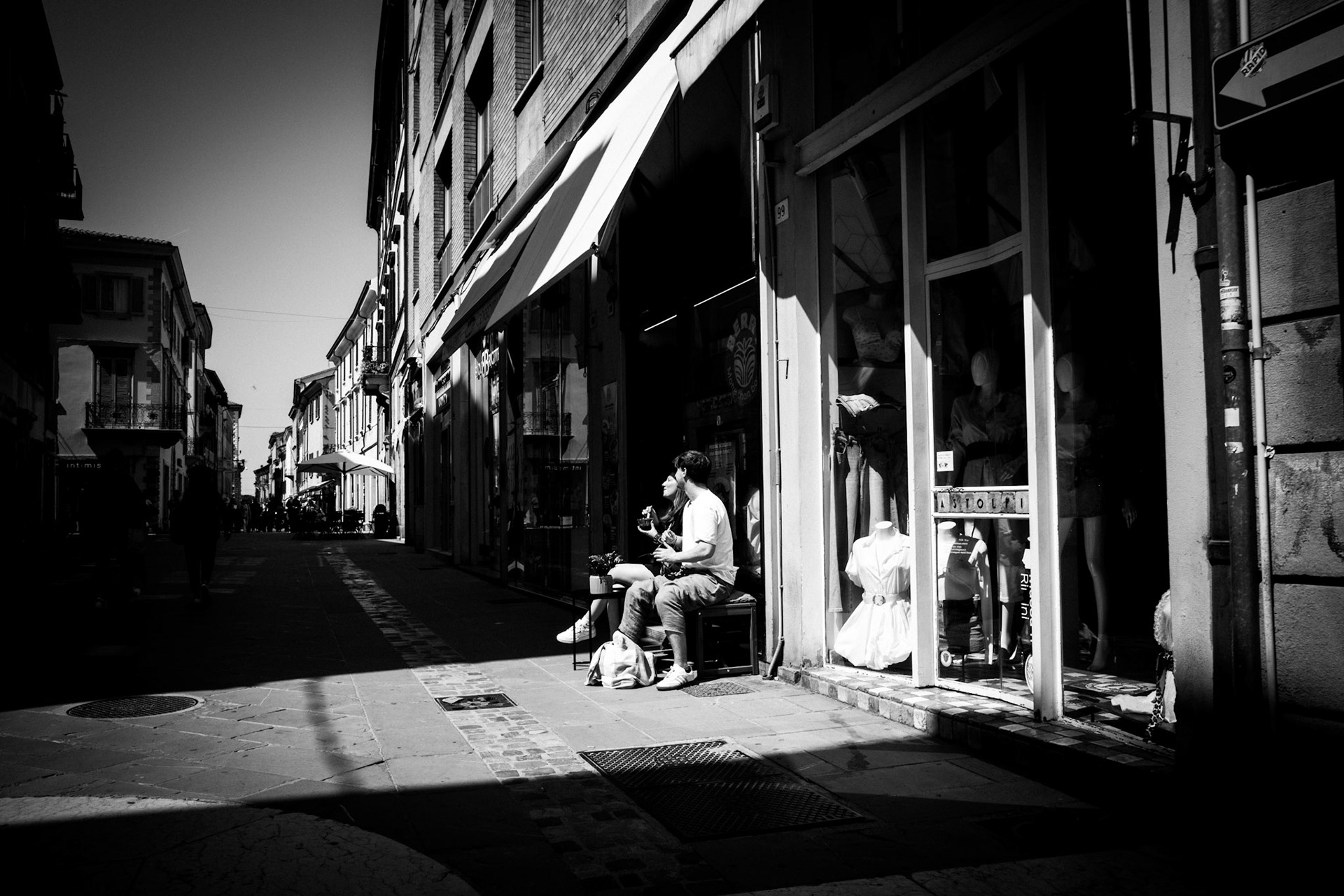 Sheltered by the light