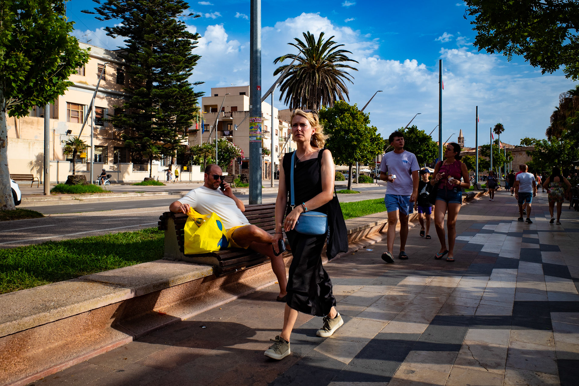 The pause between steps