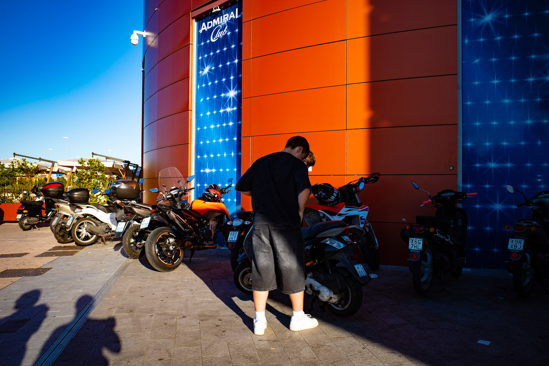 Born in the glow of neon steel