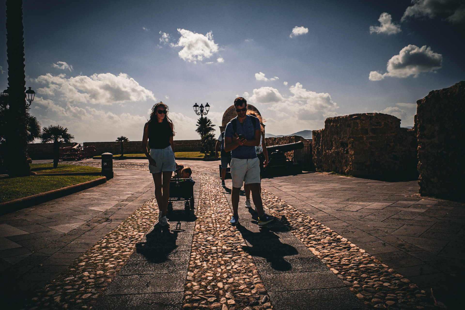 Shadows on the ancient path