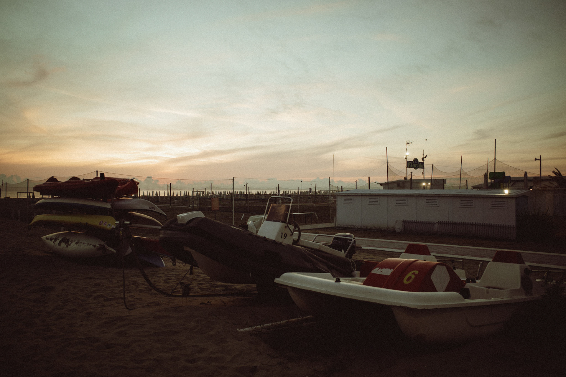 The first light whispers