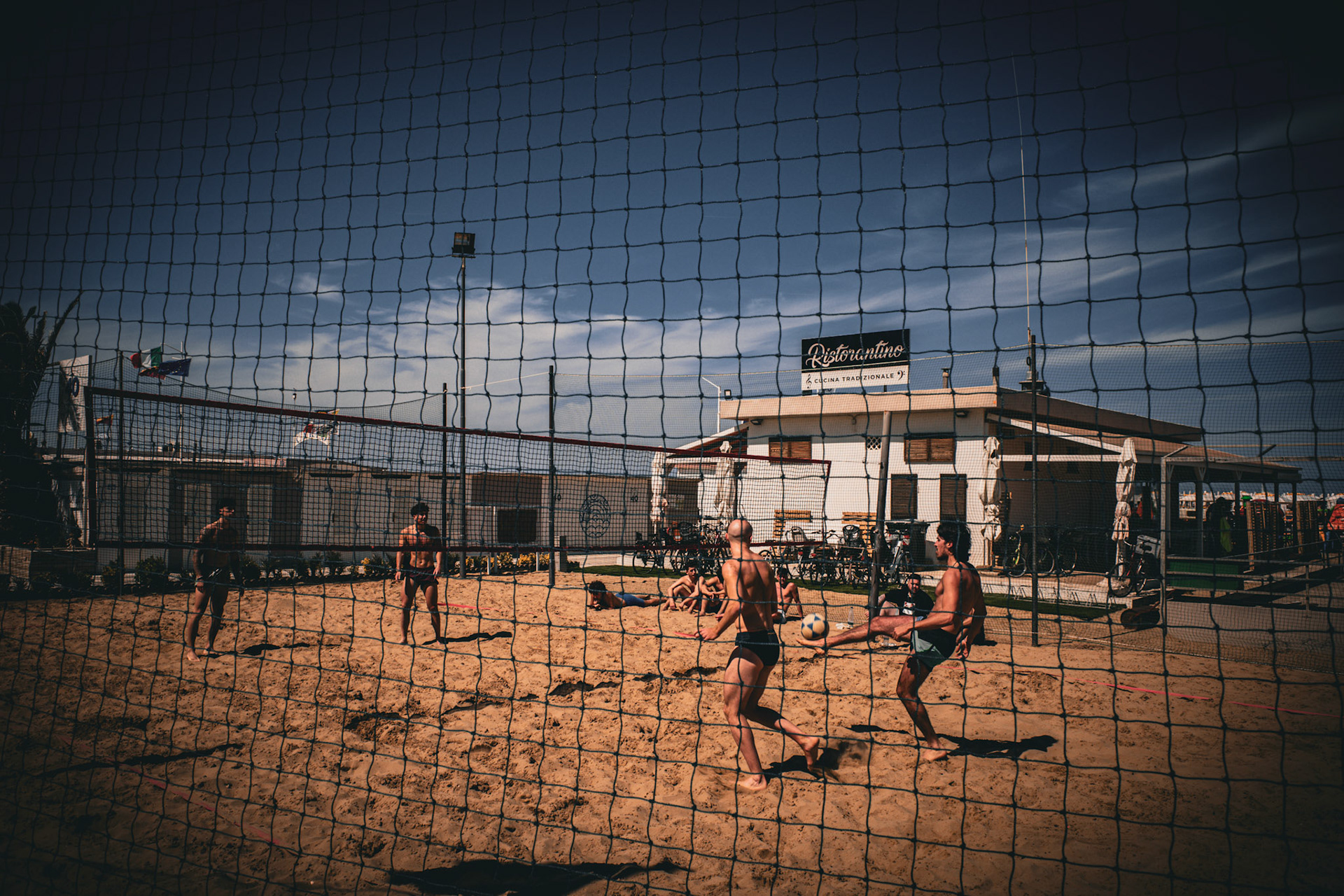 Sand, sweat and paths of light