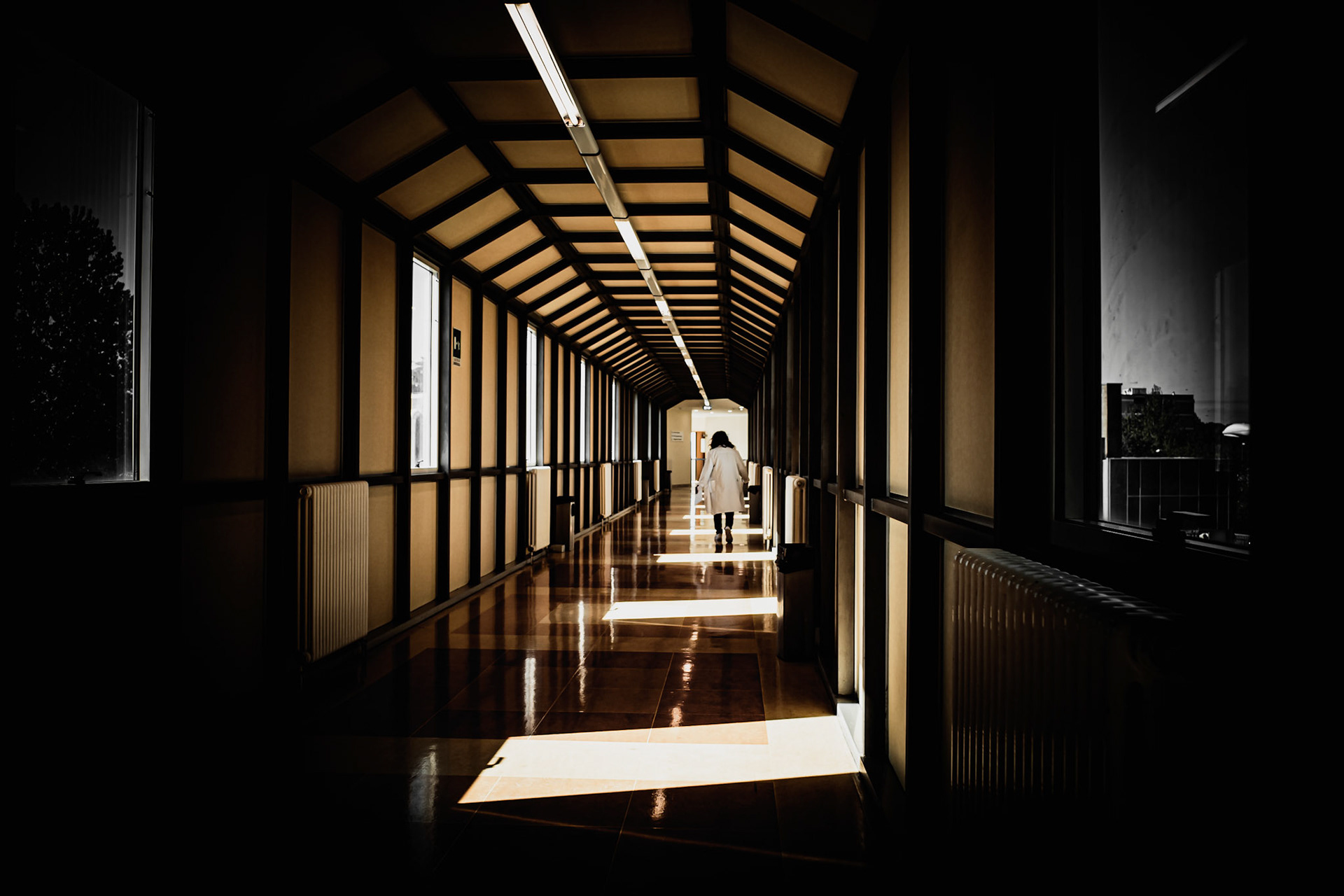 Walking into the light